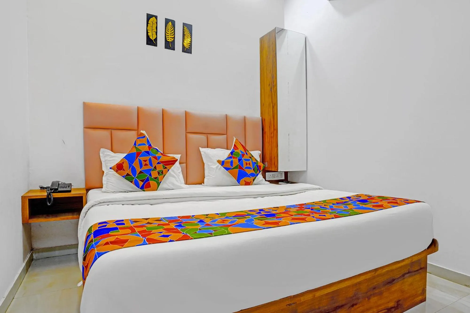 Bed in FabHotel Airport View - Nr Airport