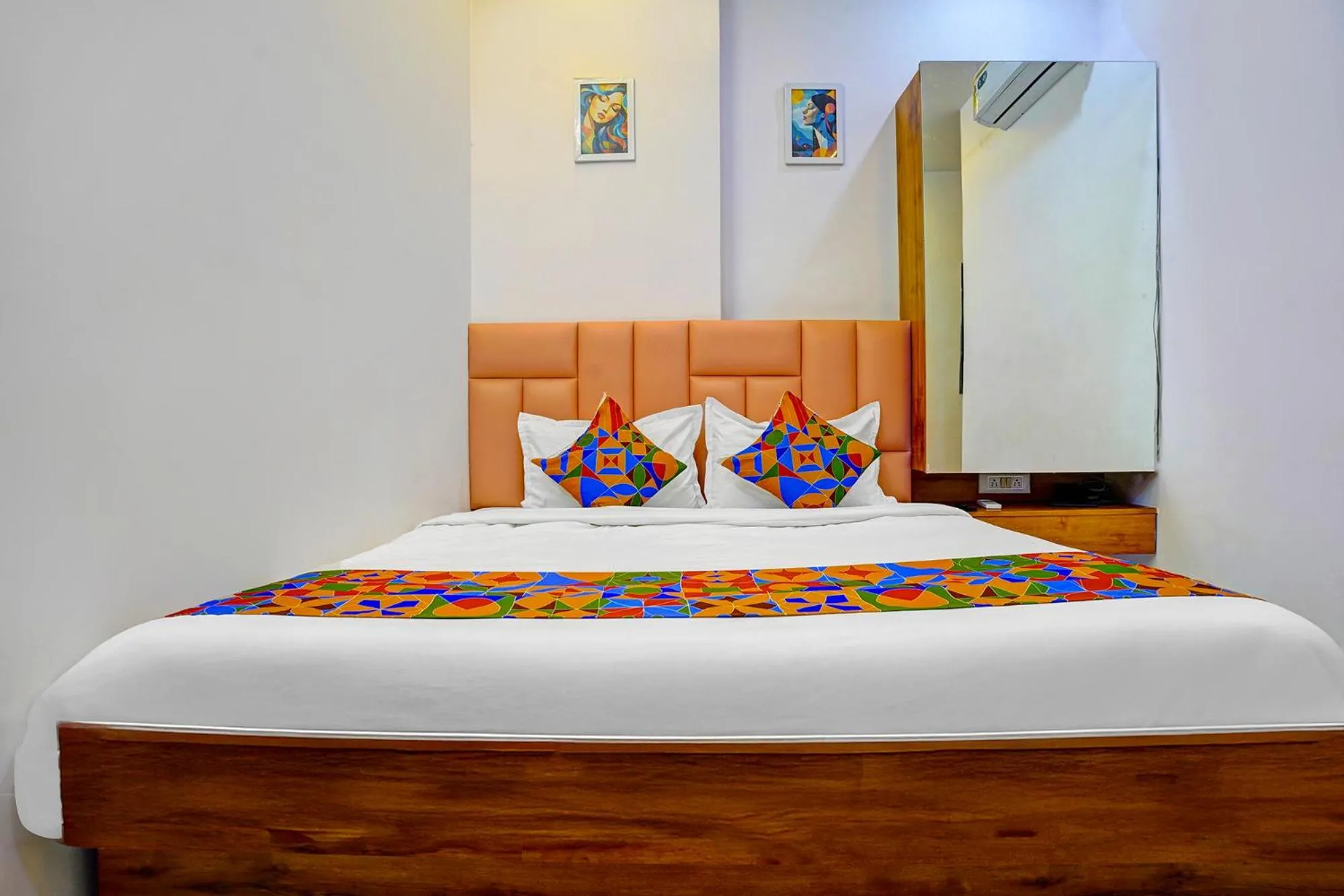 Bed in FabHotel Airport View - Nr Airport