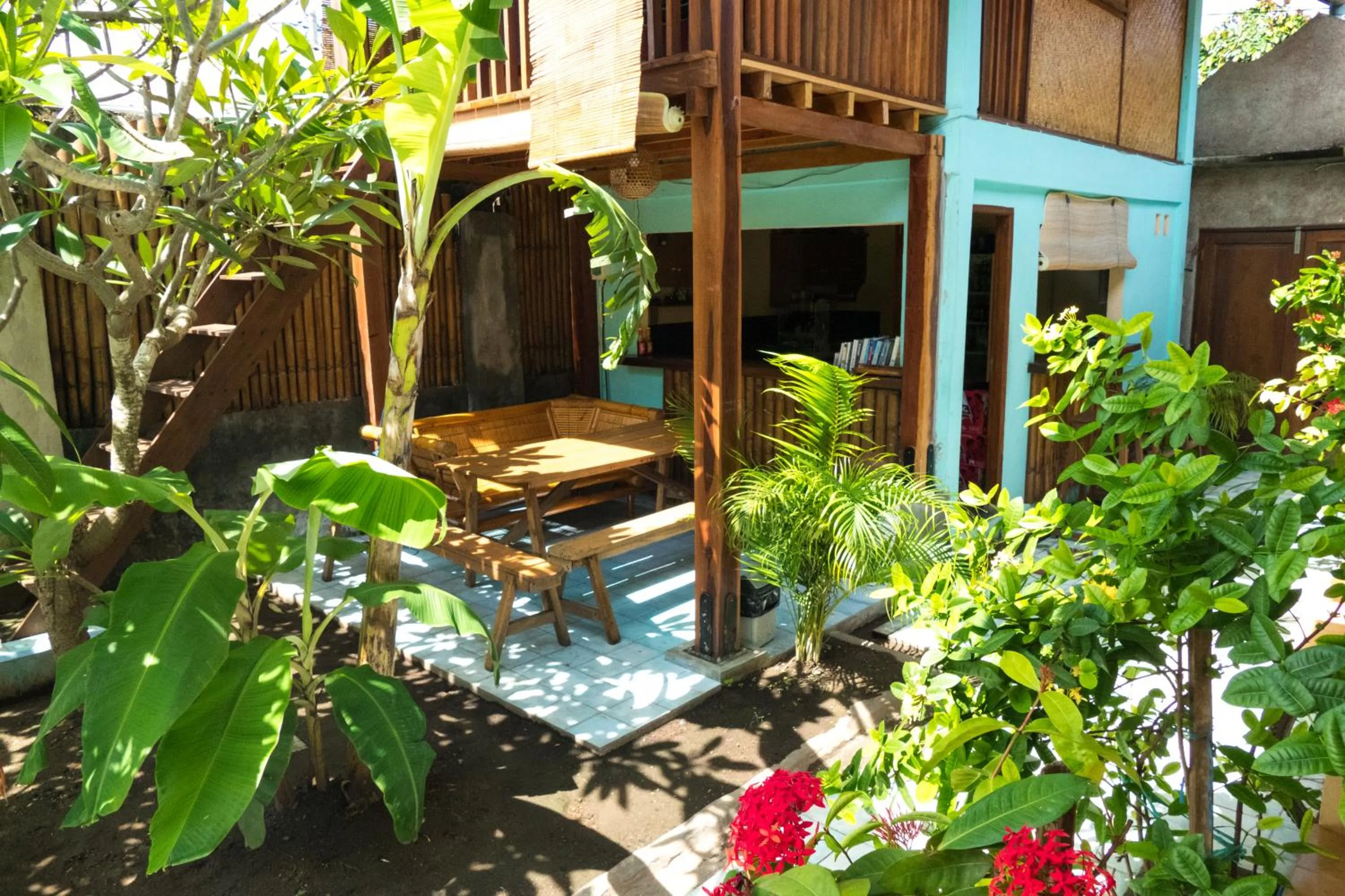 Garden in Mandalika Cottage