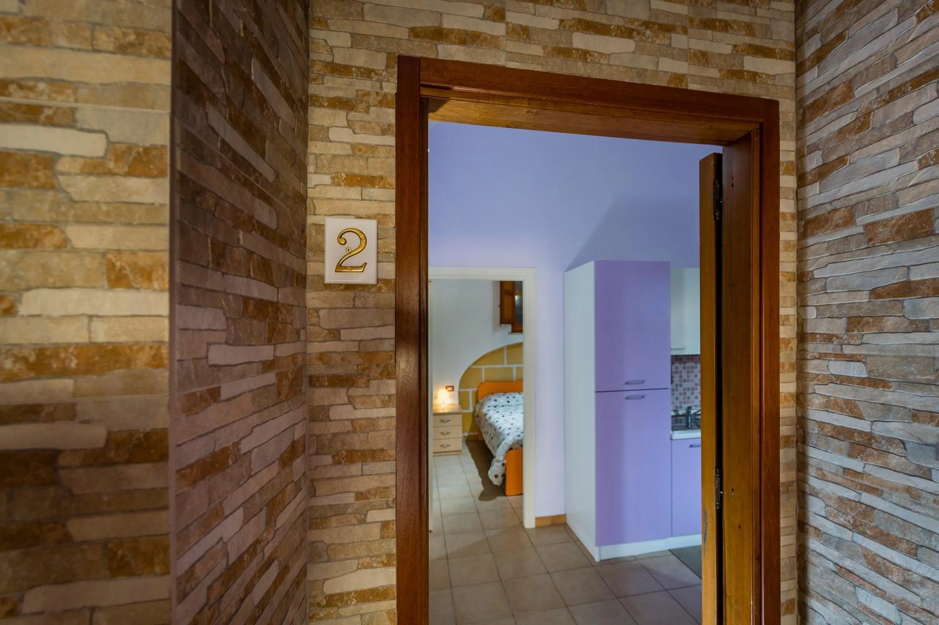 Three-Bedroom Apartment with Patio in Casa Vacanze Cappuccini