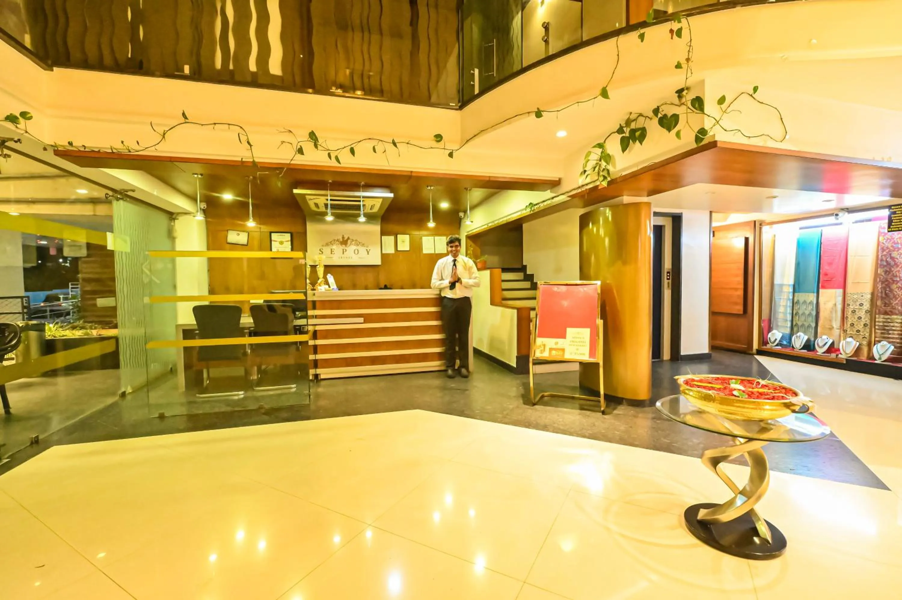 Lobby or reception in Sepoy Grande Mysore