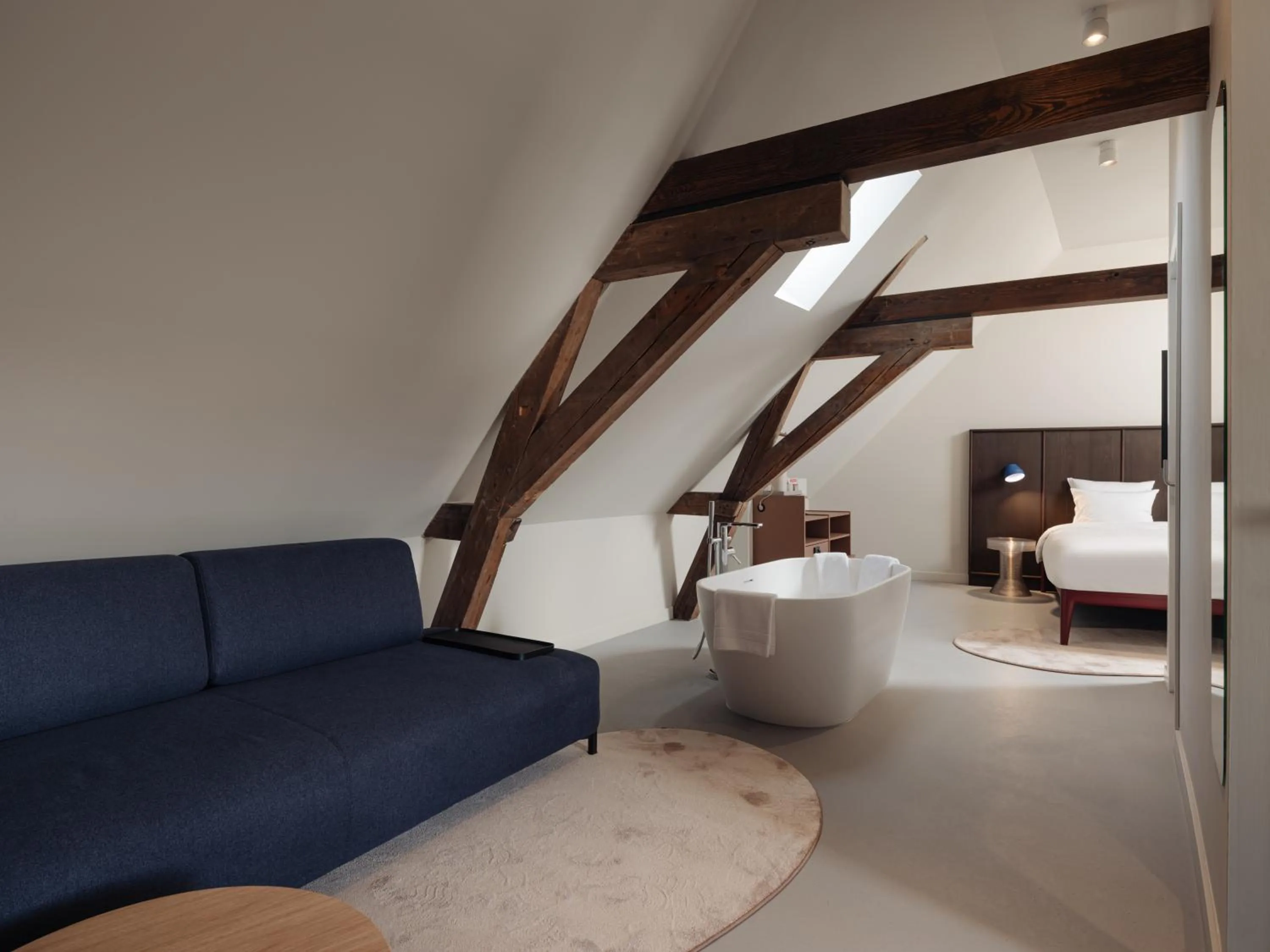 Bed in Conscious Hotel Oudegracht