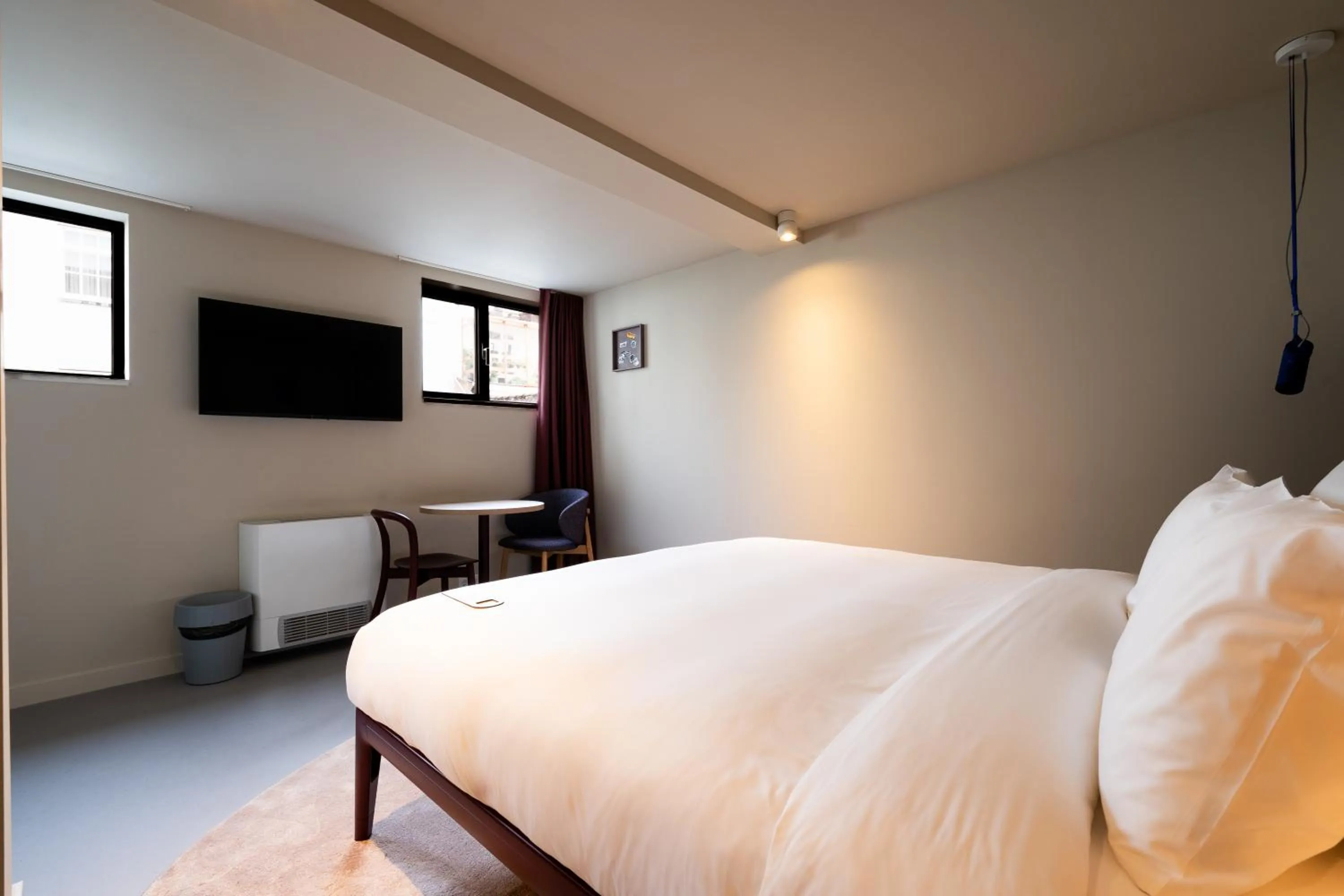 Bed in Conscious Hotel Oudegracht