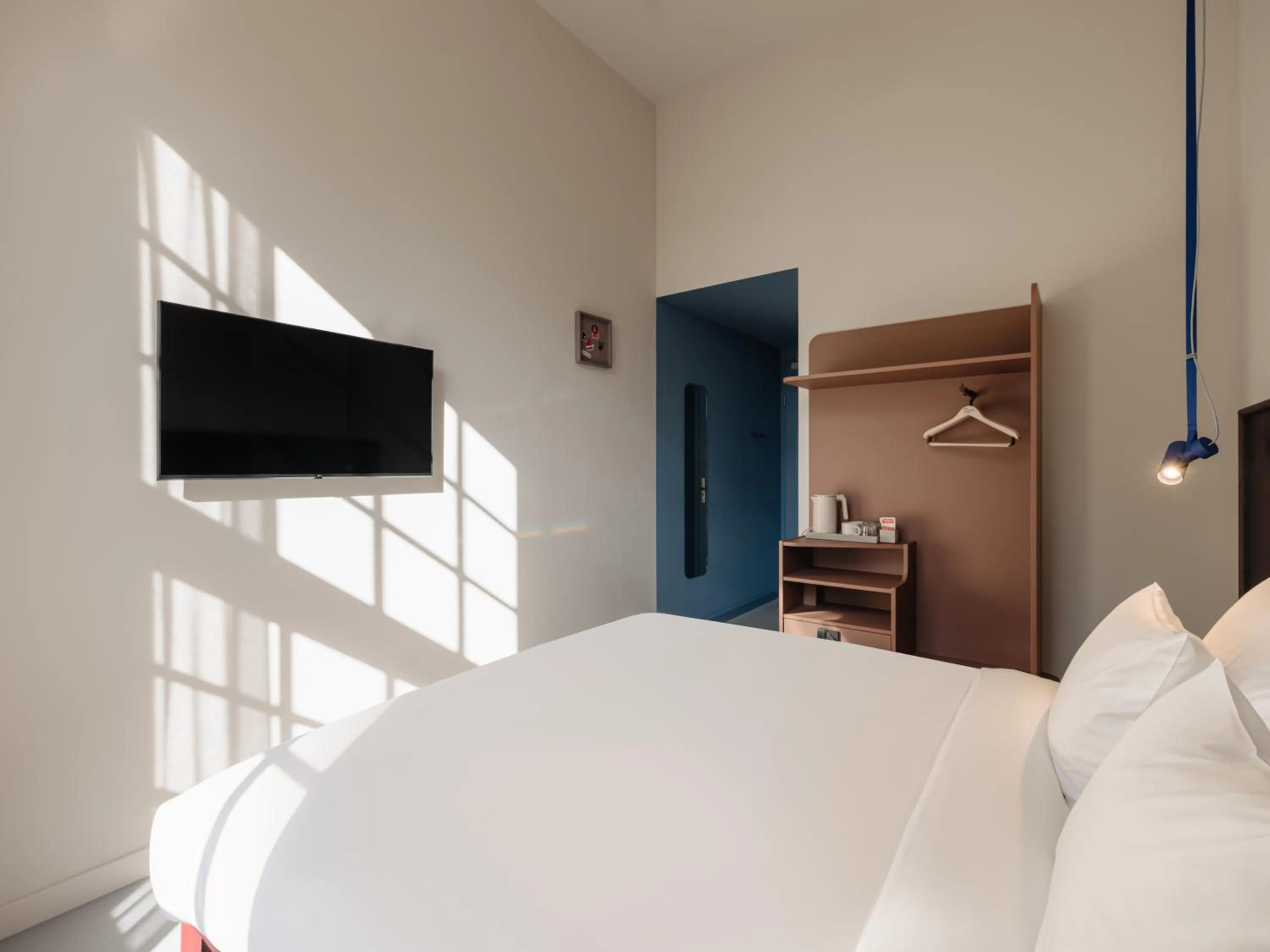 Bed in Conscious Hotel Oudegracht