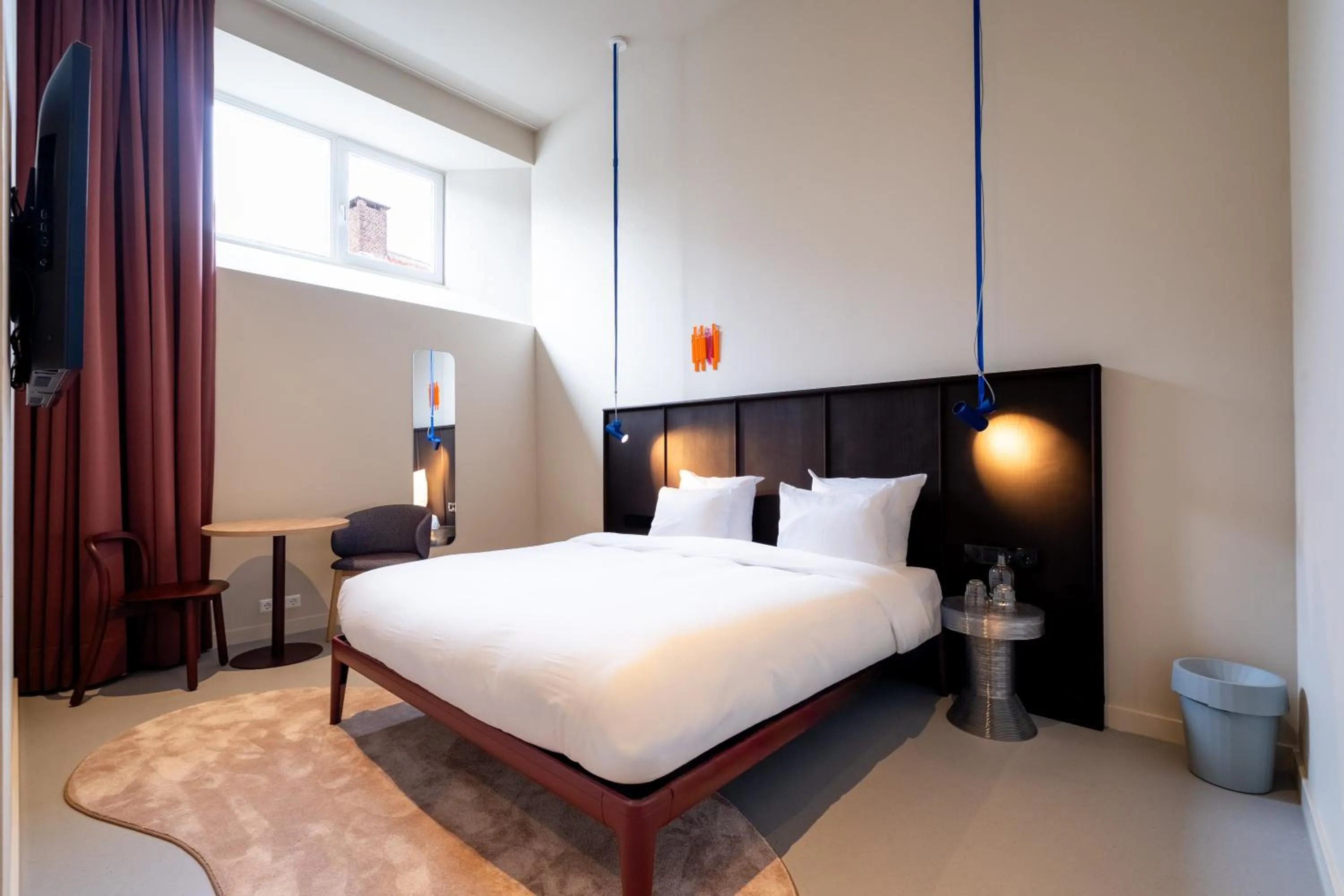 Bed in Conscious Hotel Oudegracht