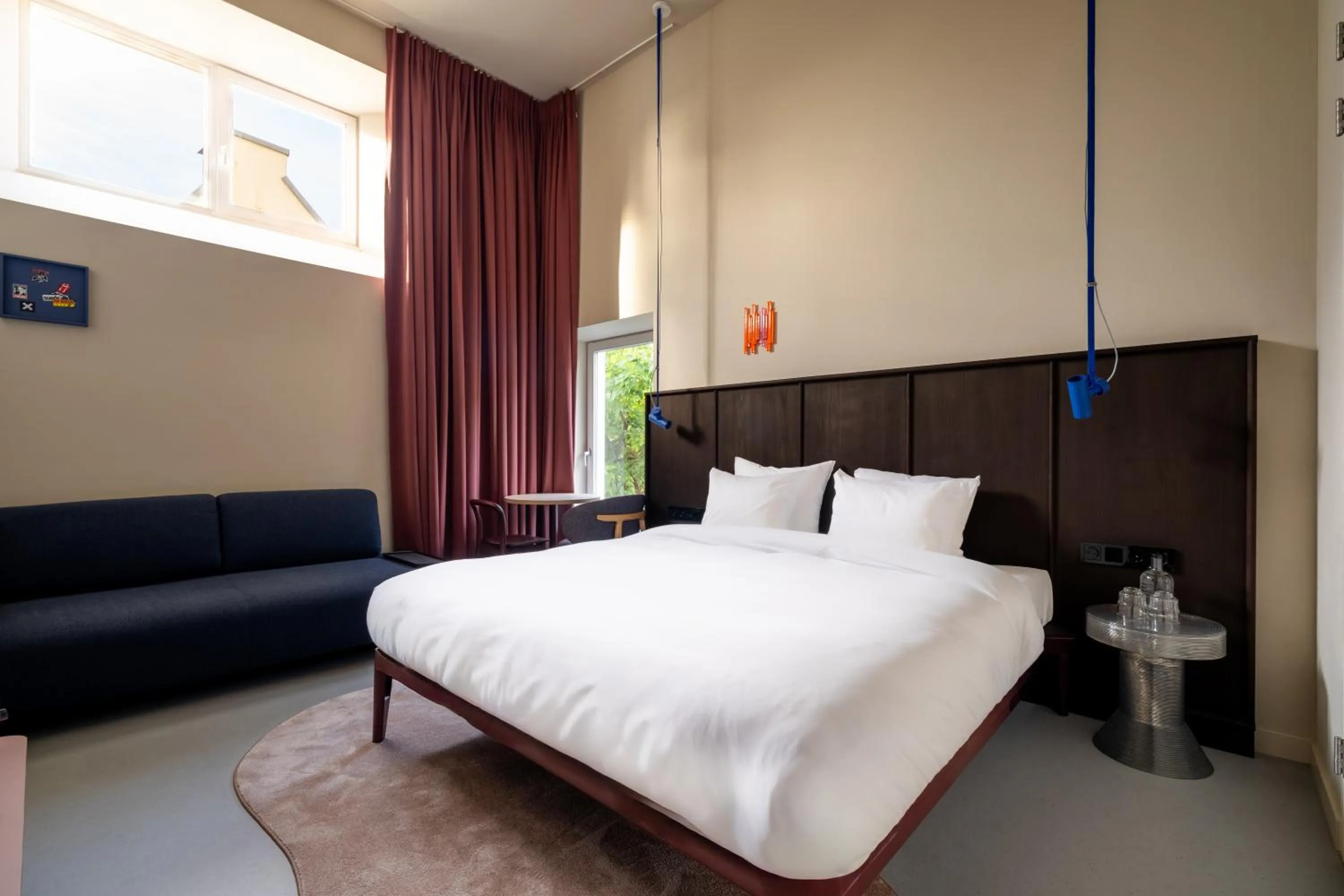 Bed in Conscious Hotel Oudegracht