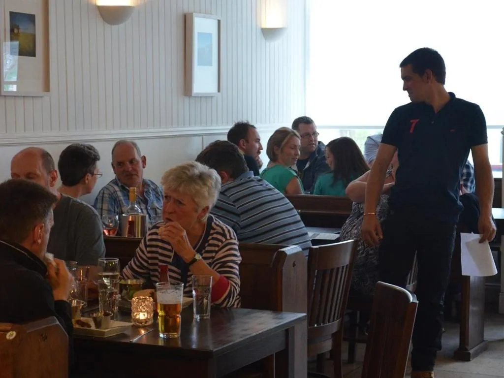 Dining area in The Courie Inn