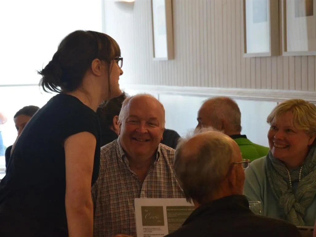 Dining area in The Courie Inn