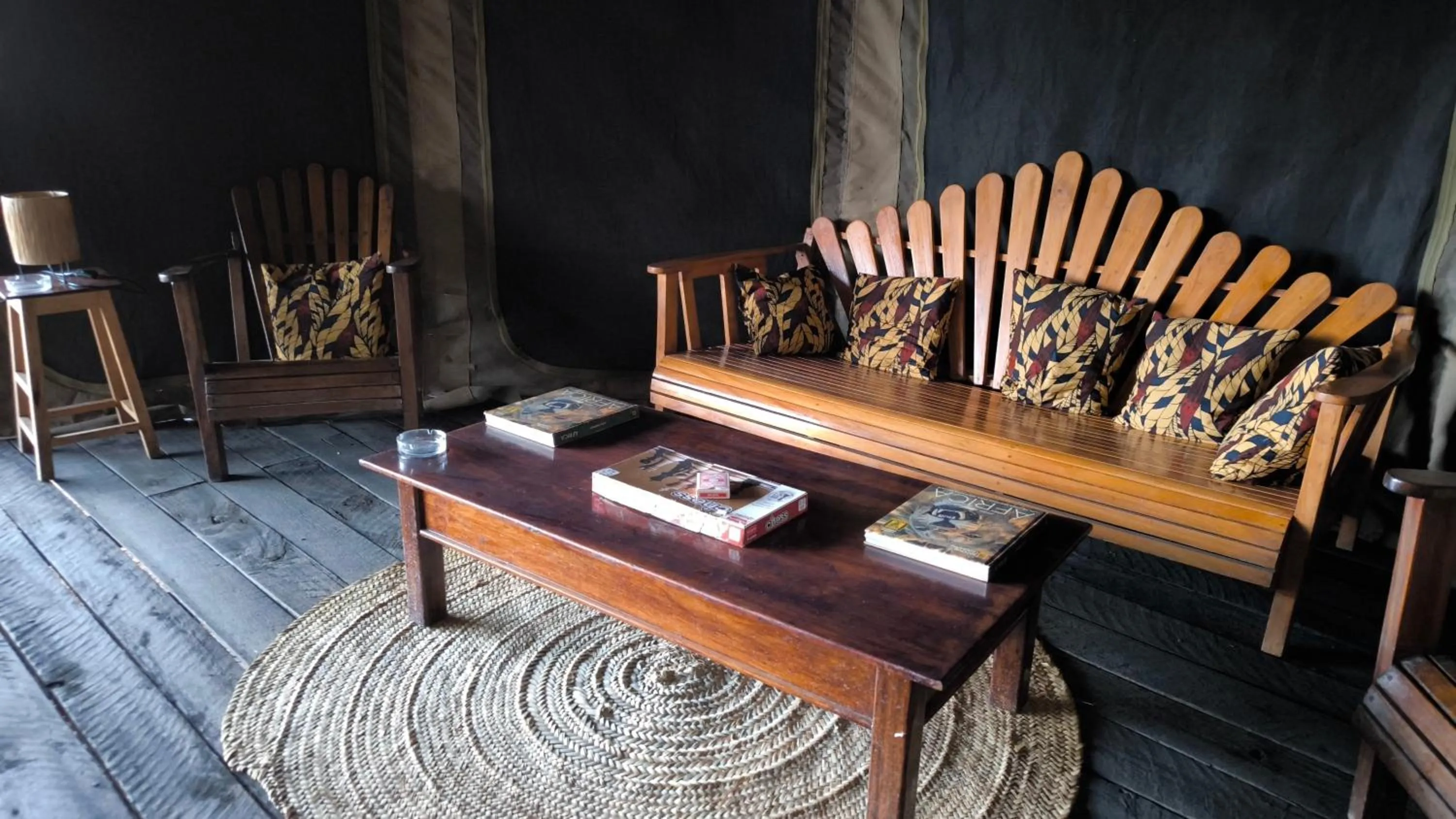 Library in Julia's River Camp