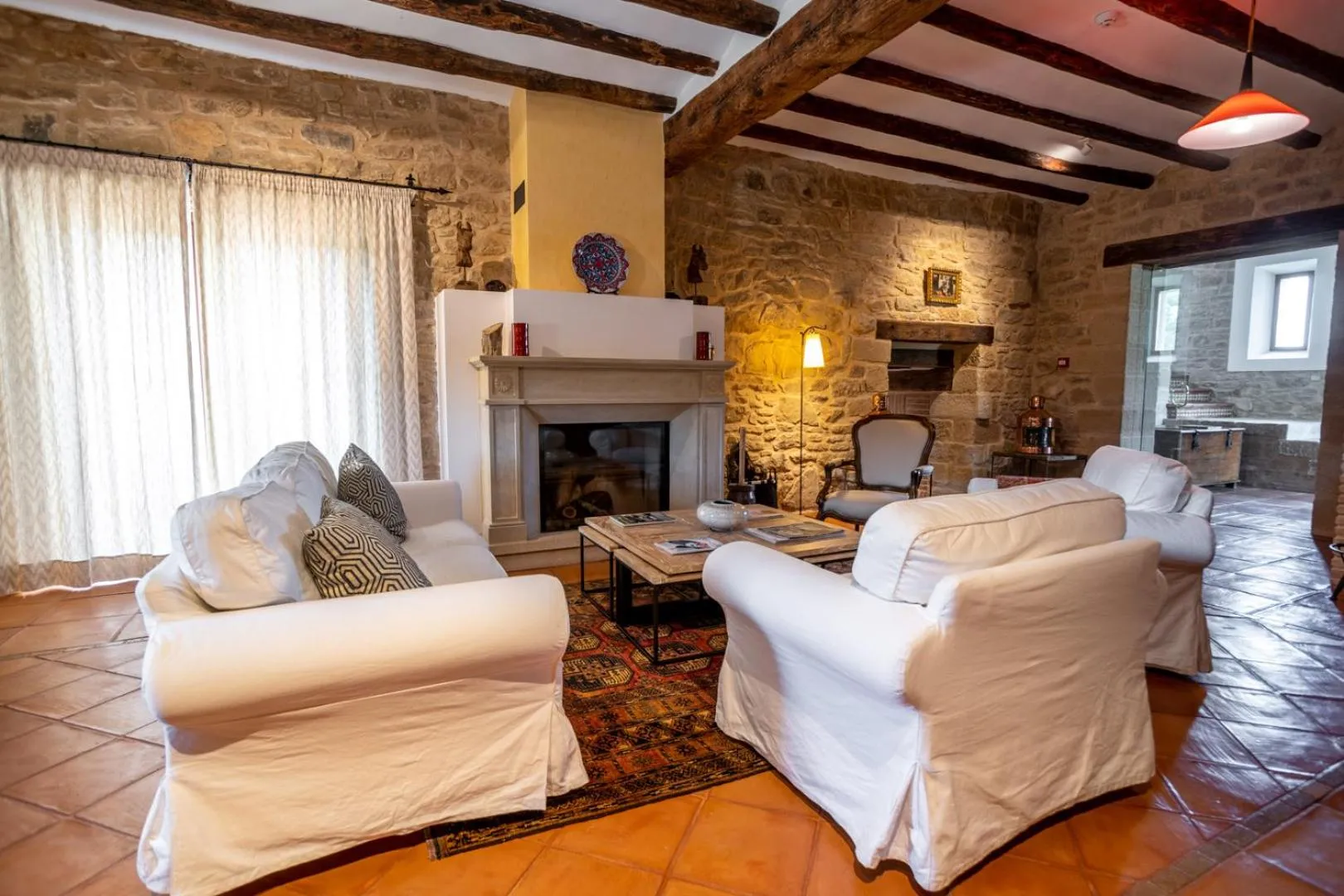 Living room in Hotel Mas de la Costa ****