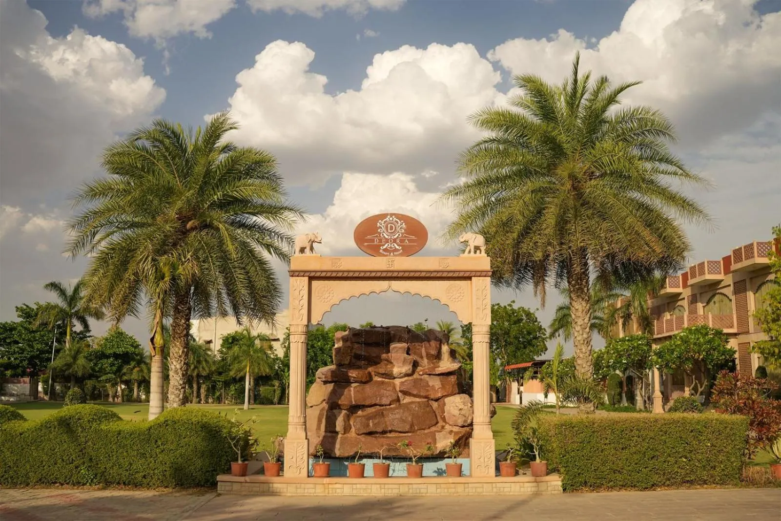 Property building in Deora Resort and Hotel