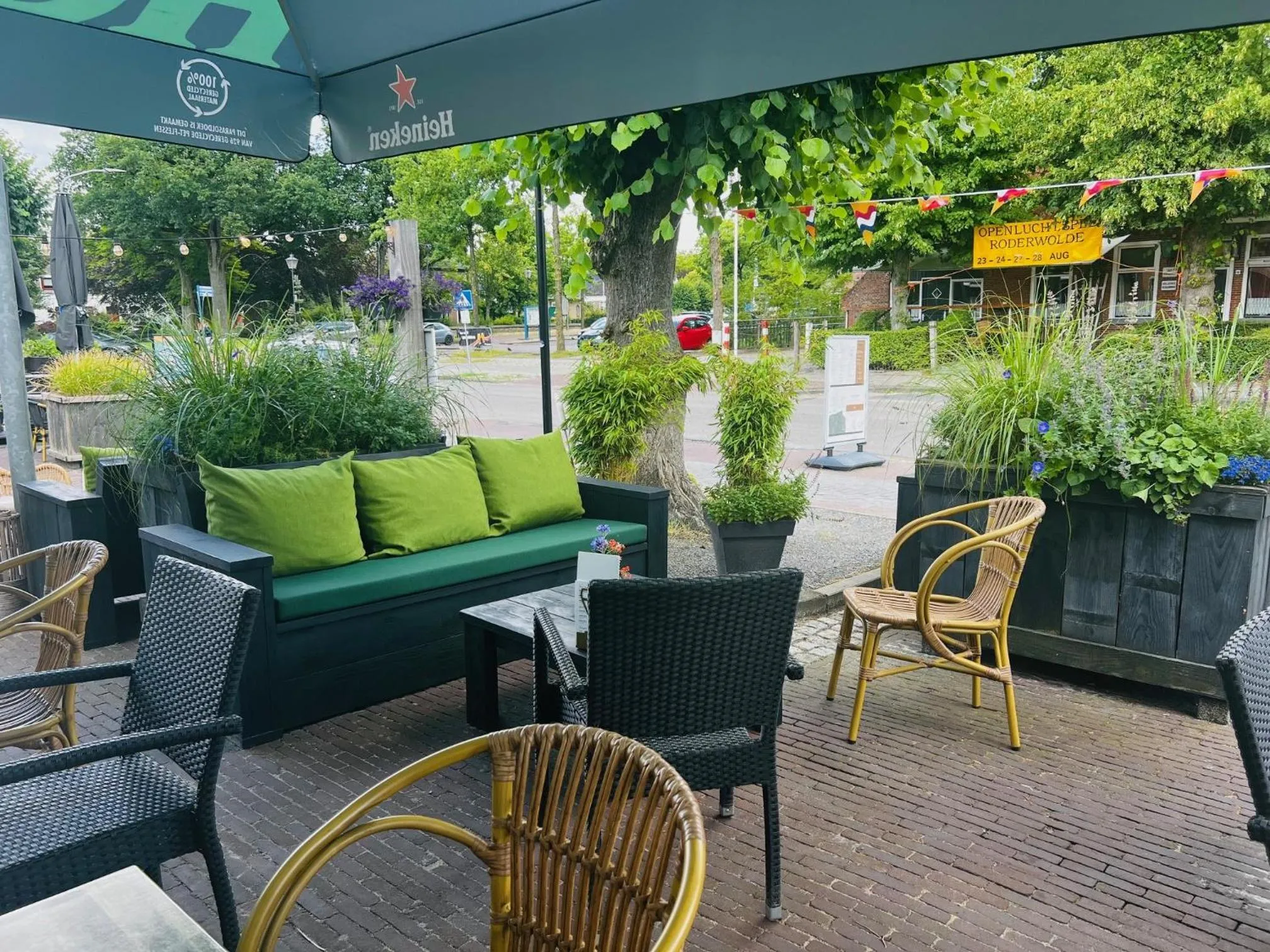 Patio in Hotel Onder De Linden
