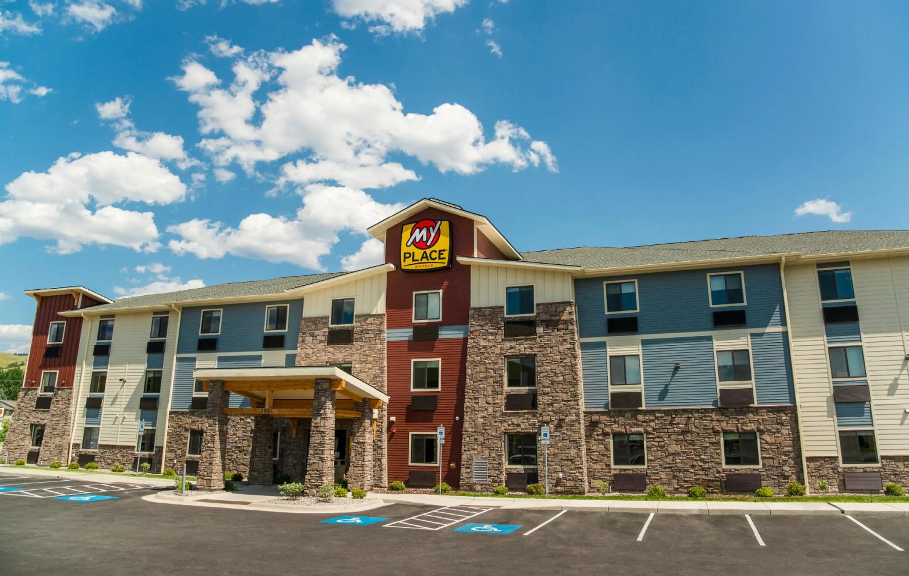 Property building in My Place Hotel-Missoula, MT