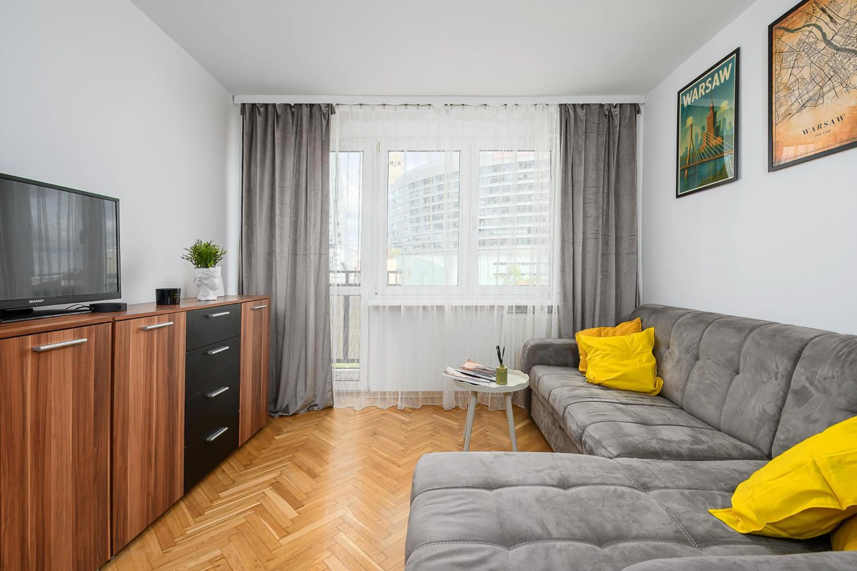 Lumina 2-room apart near Złote Tarasy