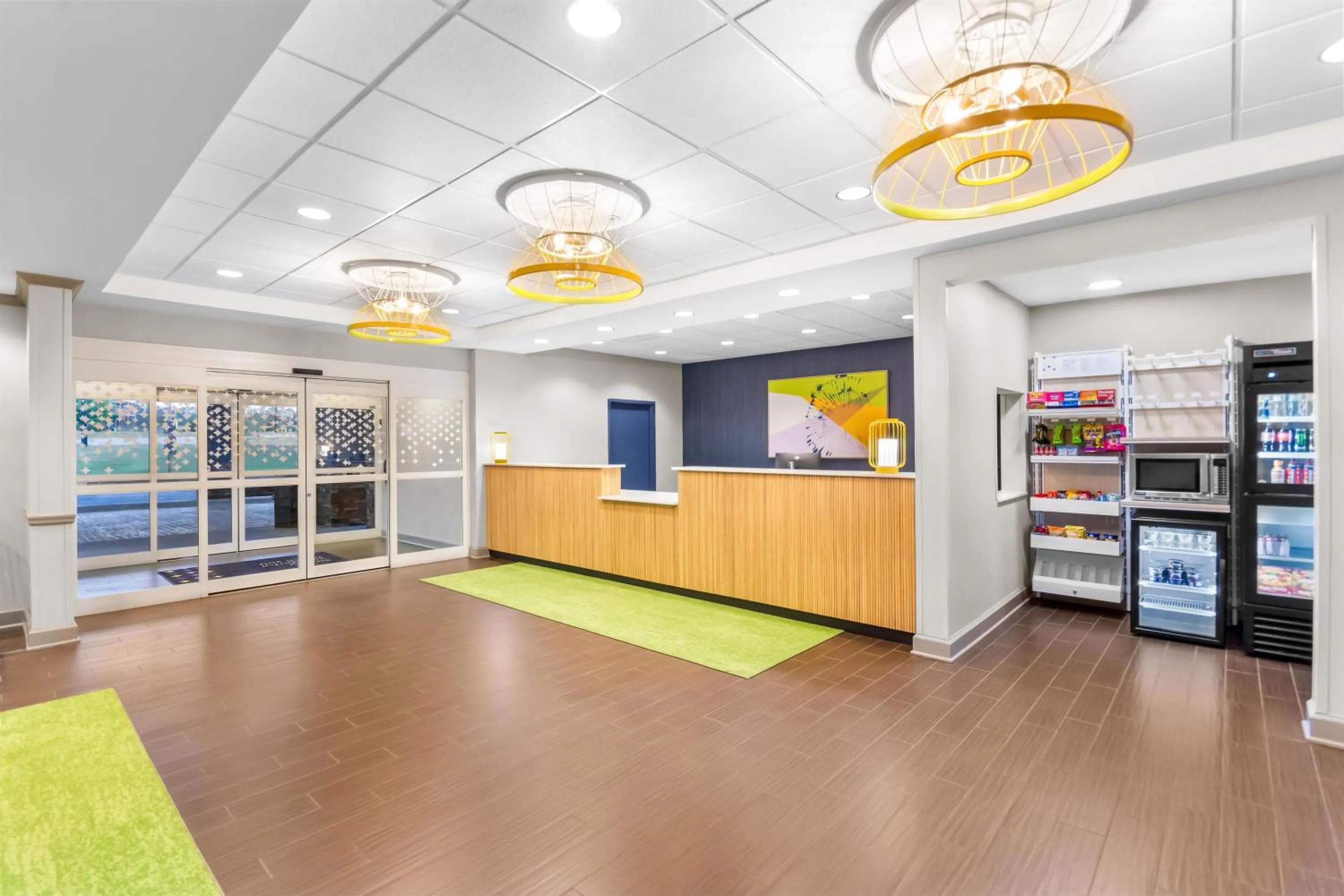 Lobby or reception in Spark by Hilton Dothan