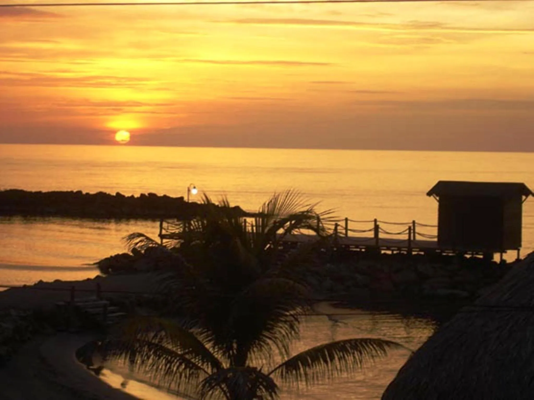 Sunset in Hotel La Fragata