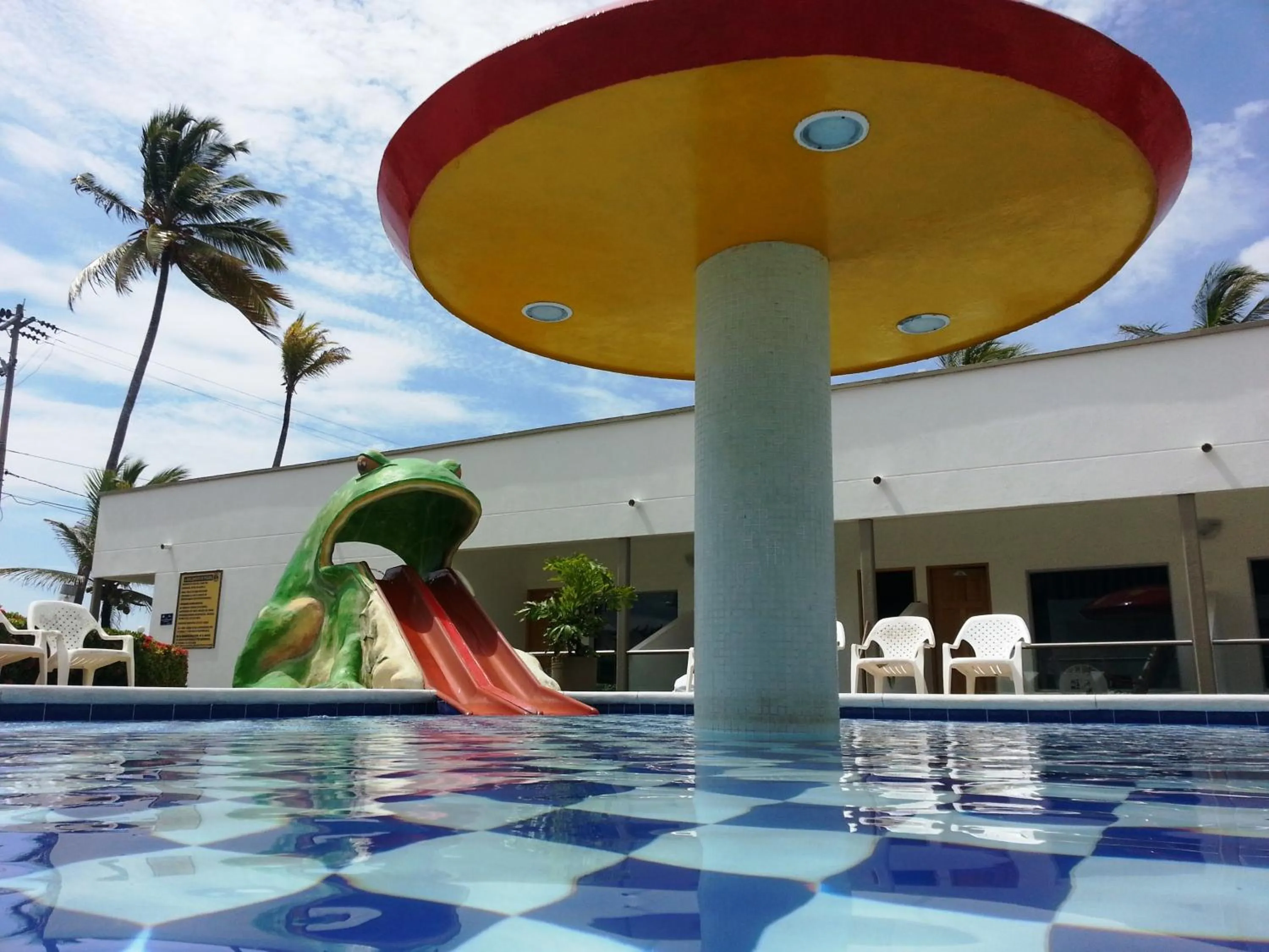 Swimming pool in Hotel La Fragata