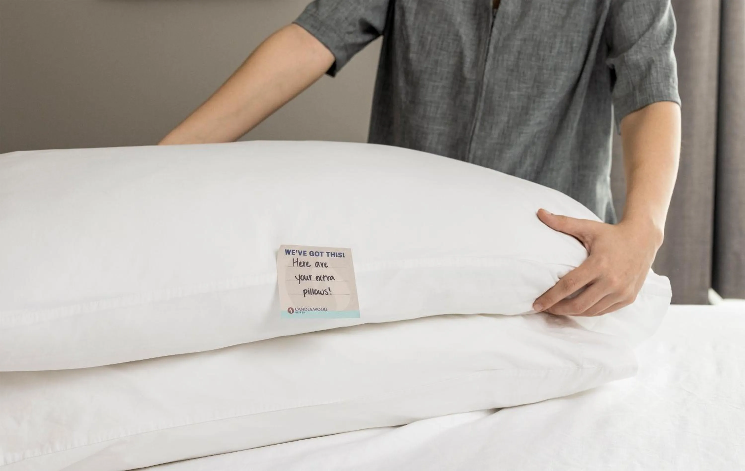 Photo of the whole room, Bed in Candlewood Suites Burlington by IHG