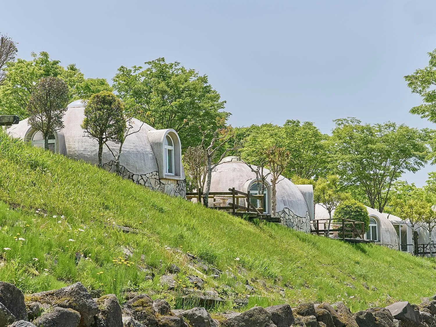 Property building in Aso Farm Land