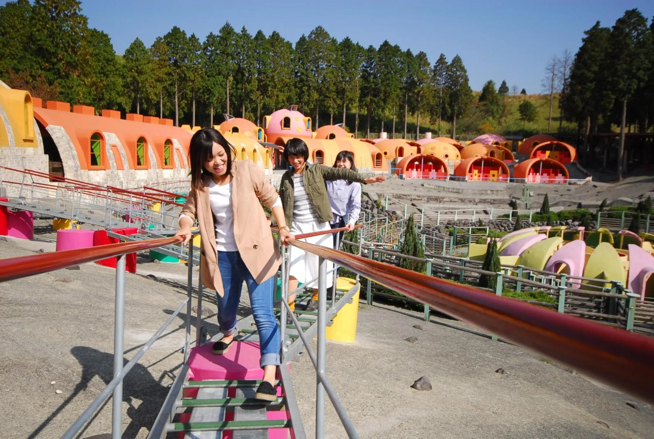 Activities in Aso Farm Land