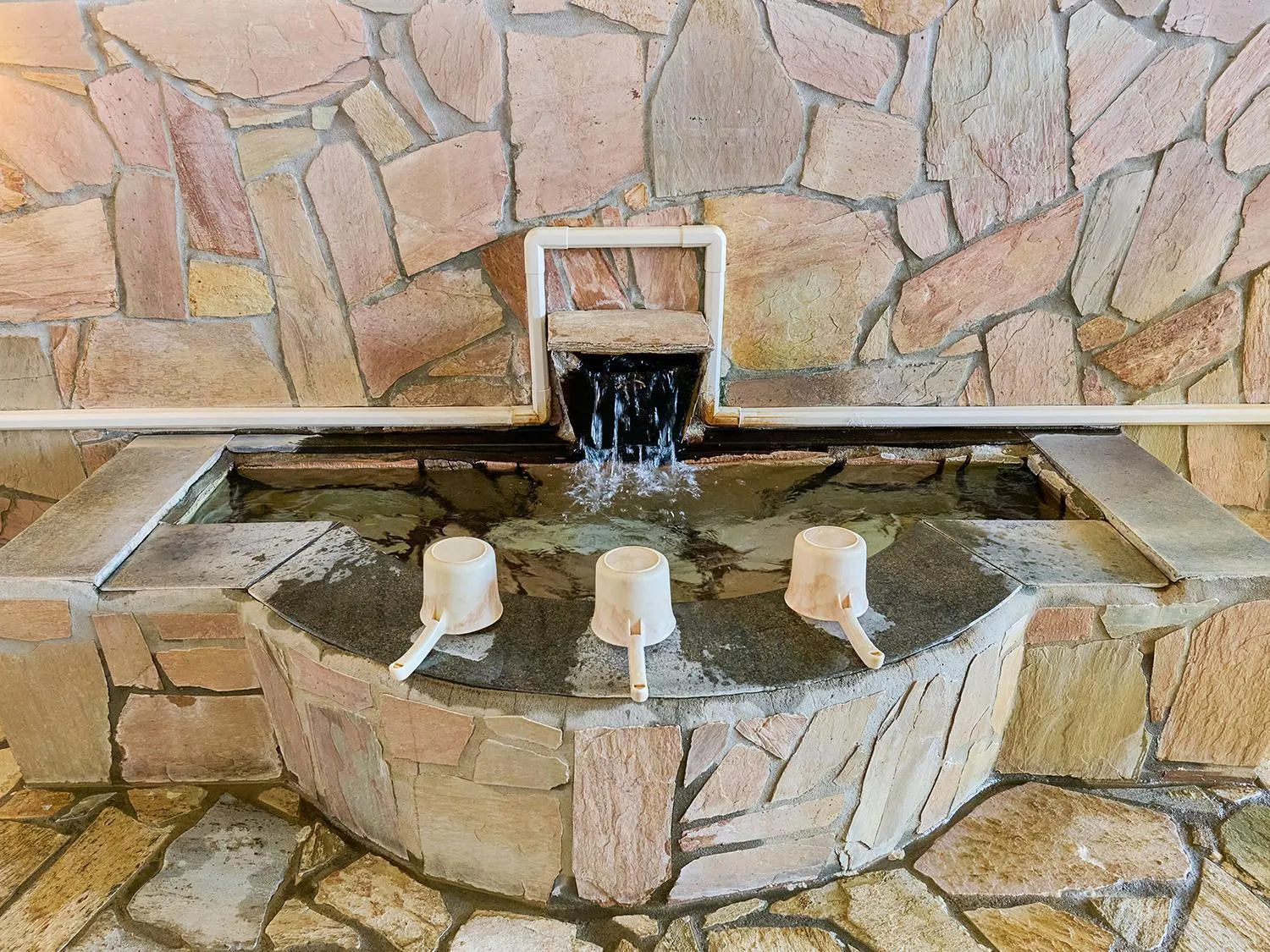 Public Bath in Aso Farm Land