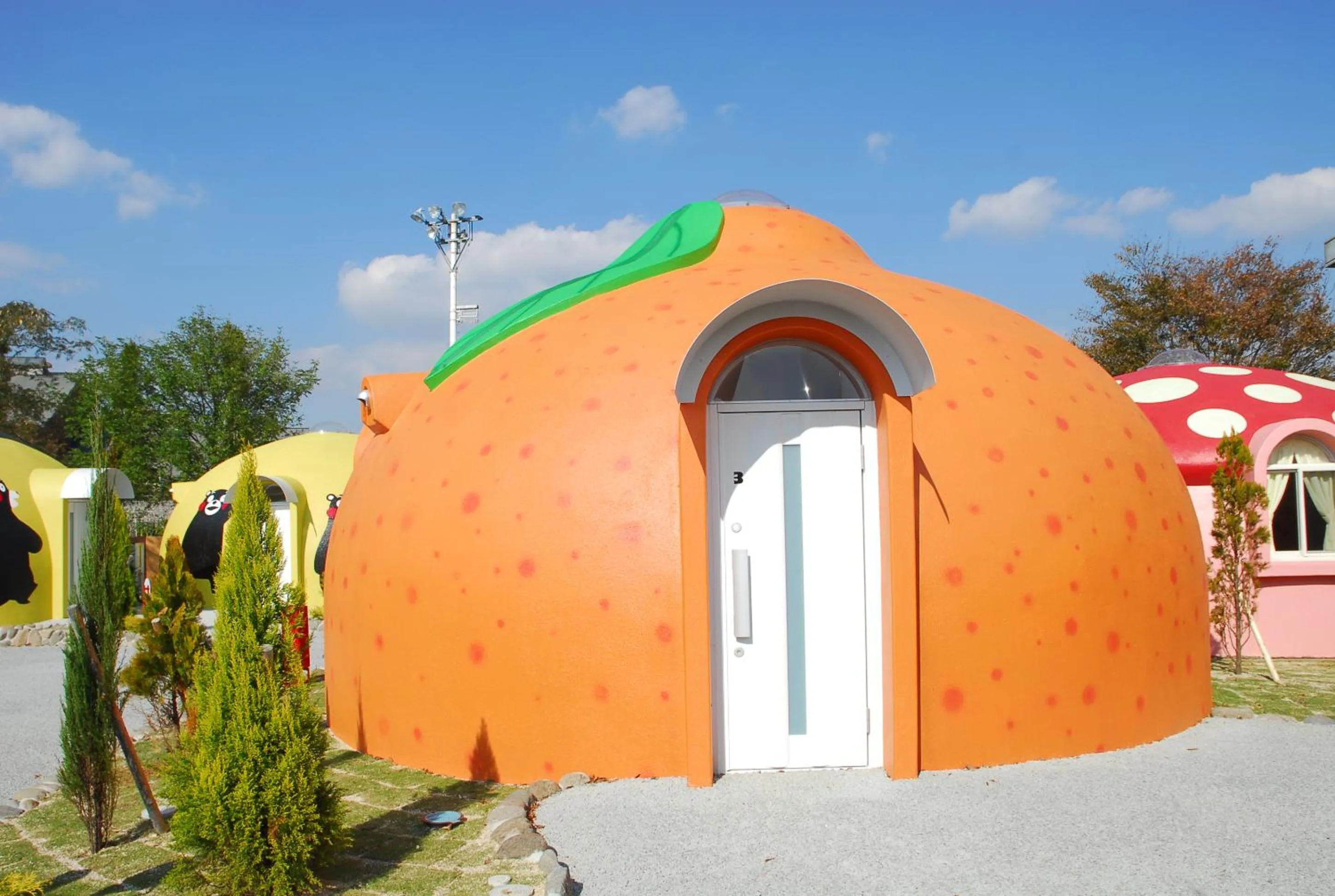Japanese Style Family Room with Orange Theme - Dream Zone in Aso Farm Land