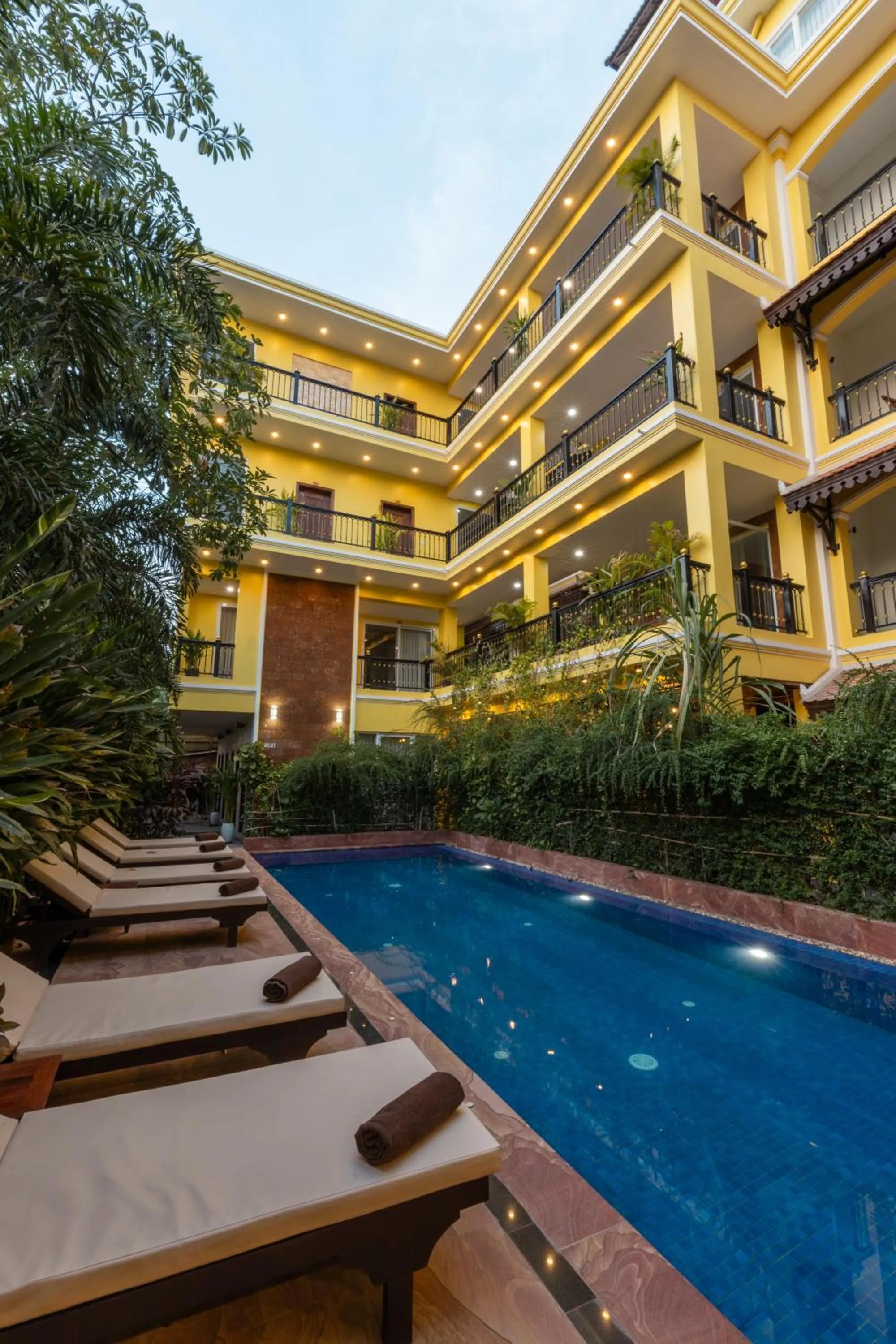 Balcony/Terrace in Sunflower Angkor Boutique Hotel