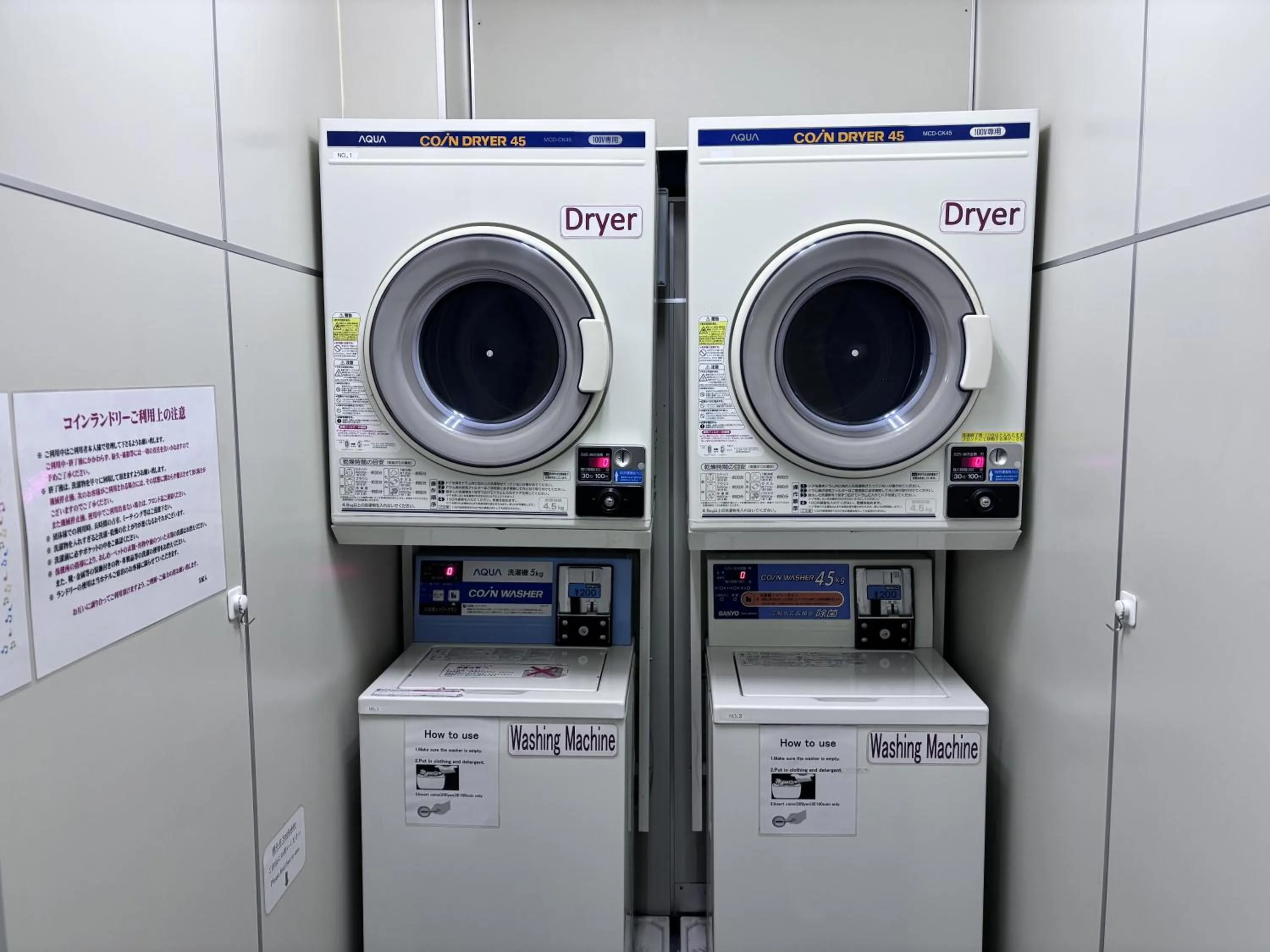 laundry in Grand Central Hotel