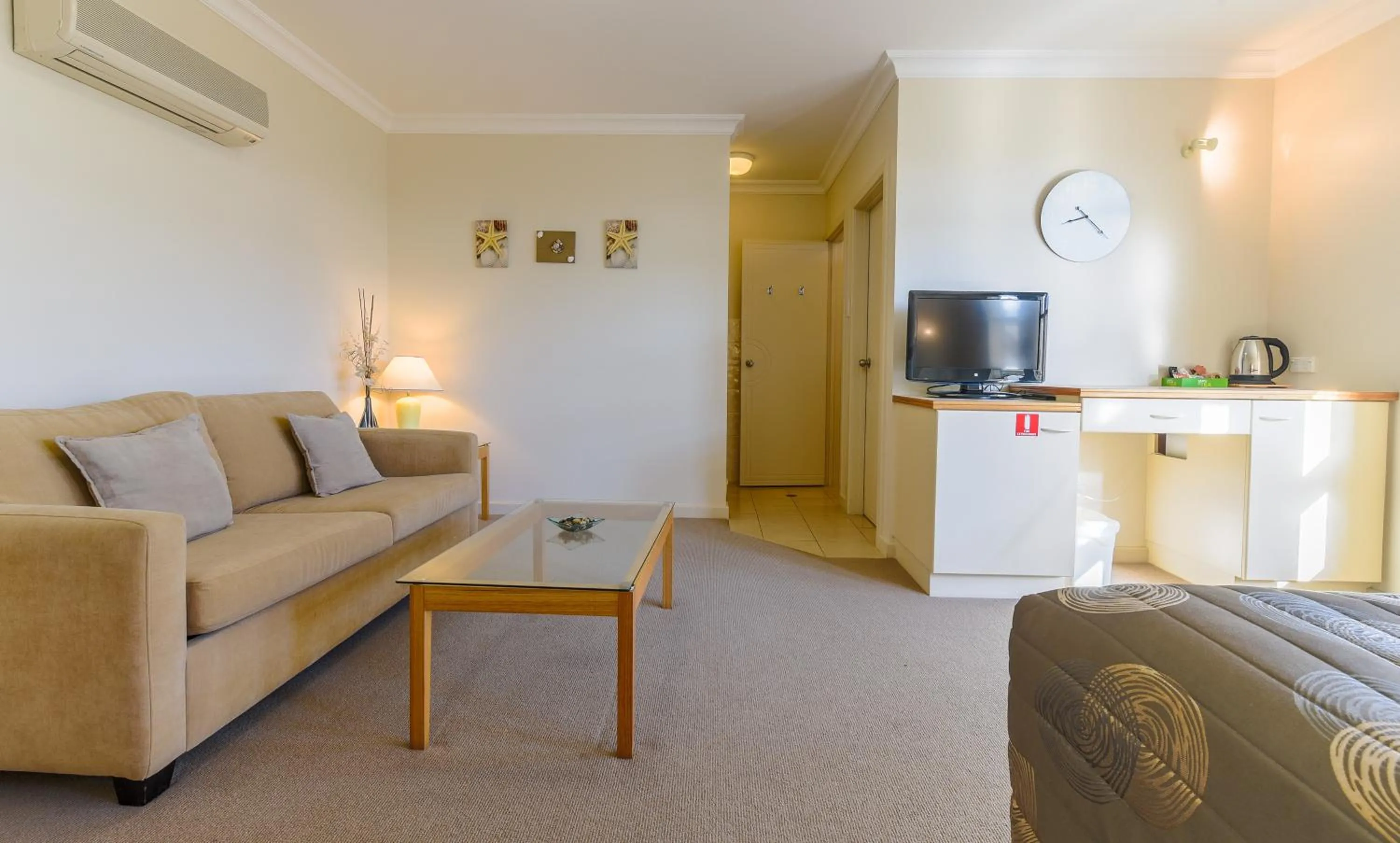 Decorative detail in The Bluff Resort Apartments