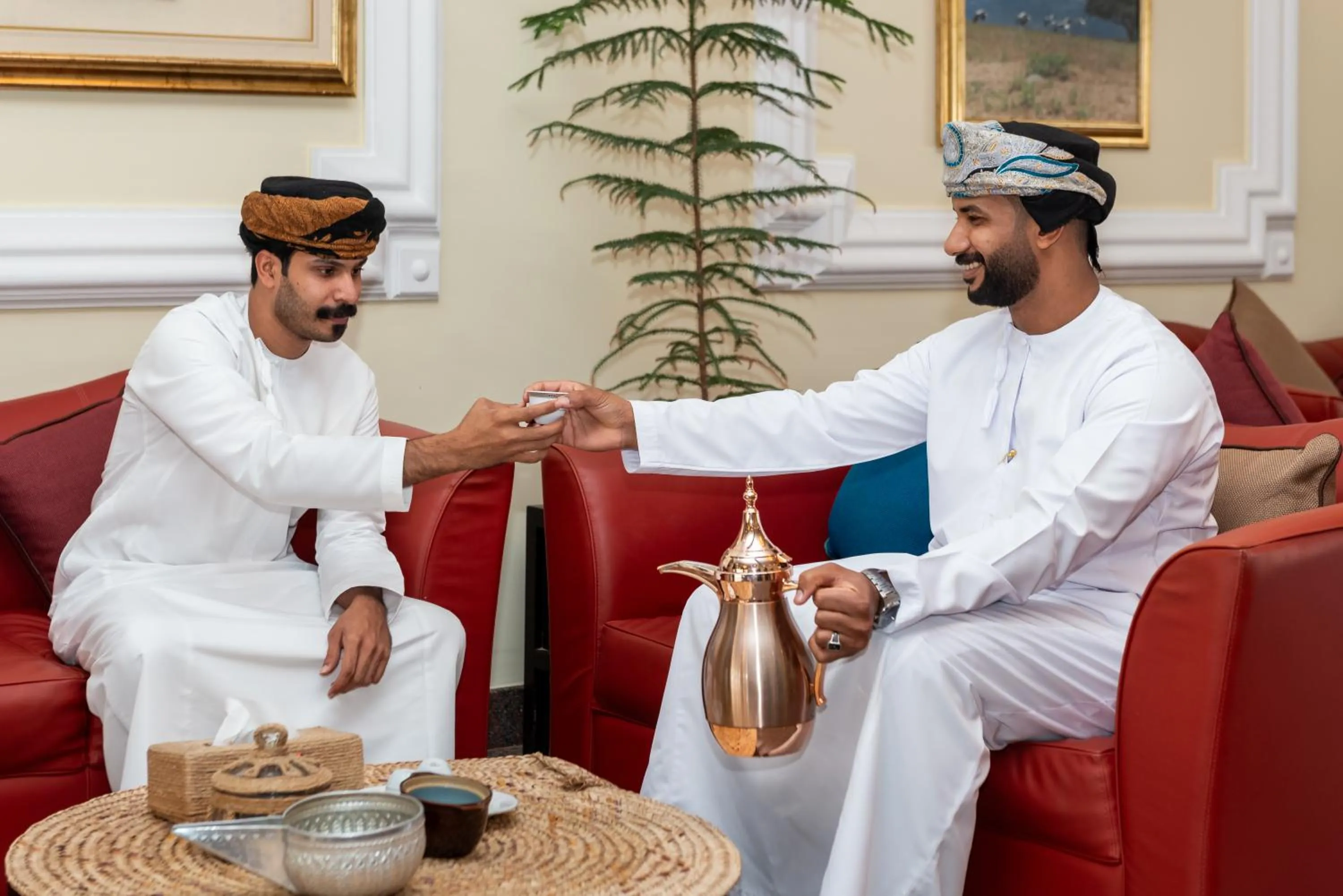 People in Falaj Daris Hotel