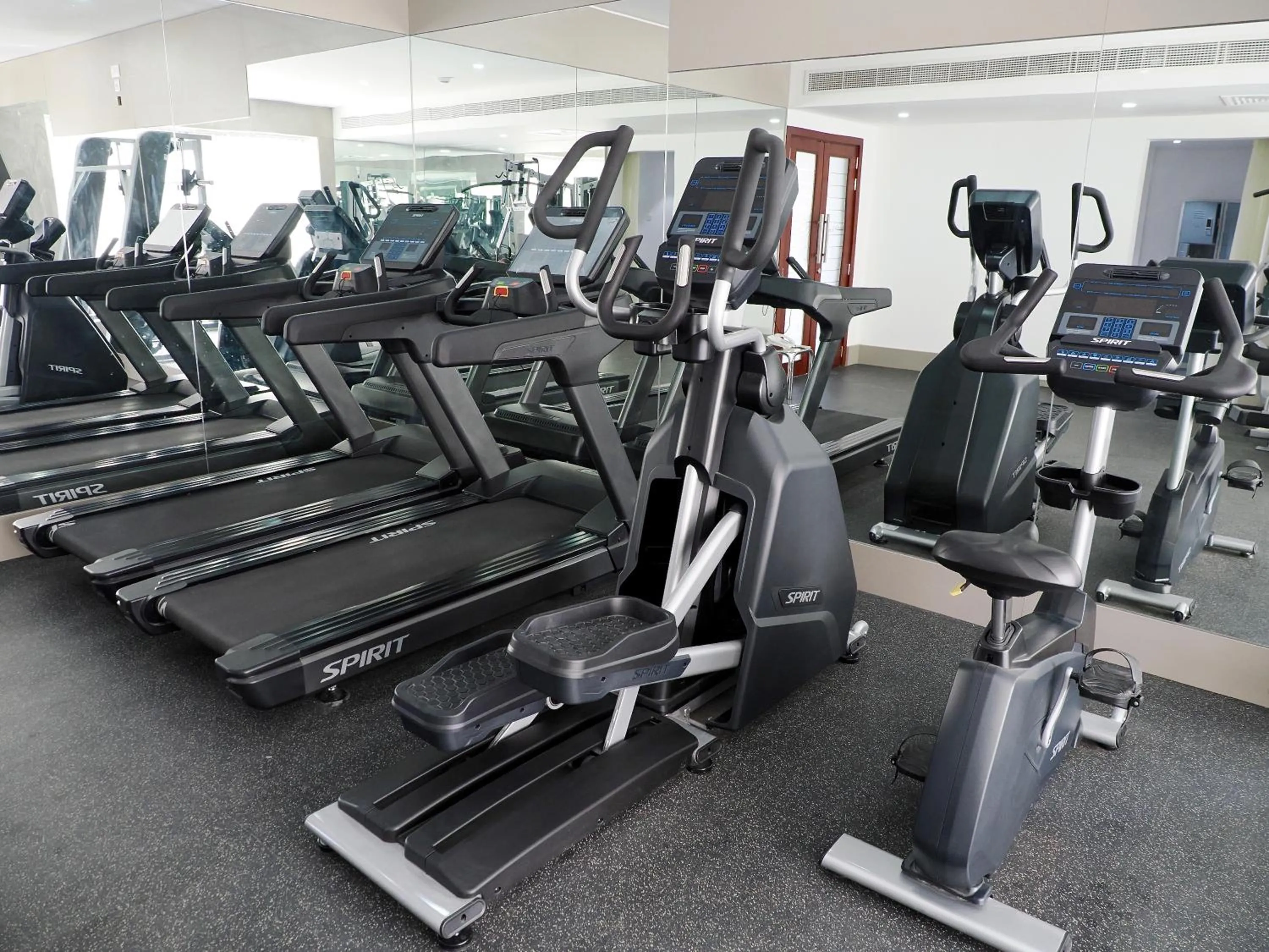 Fitness centre/facilities in Falaj Daris Hotel