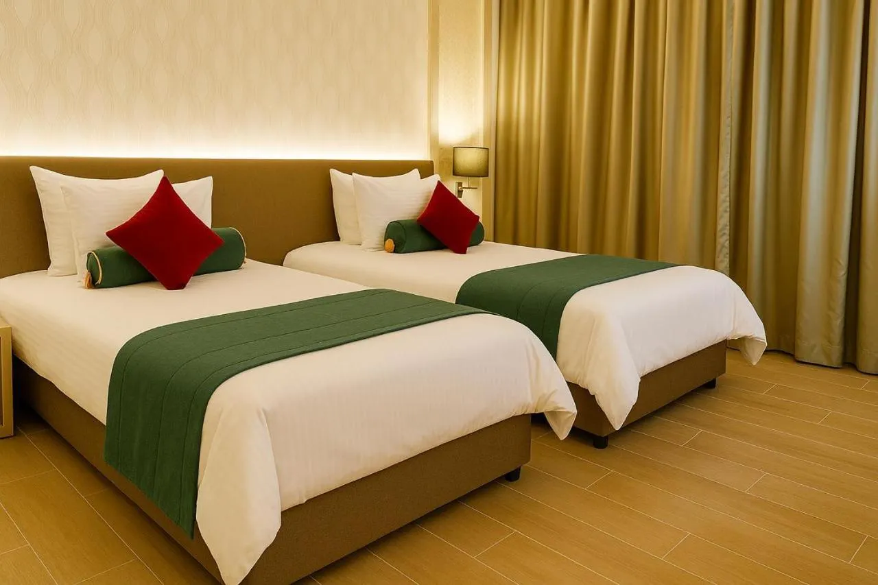 Bedroom, Bed in Falaj Daris Hotel