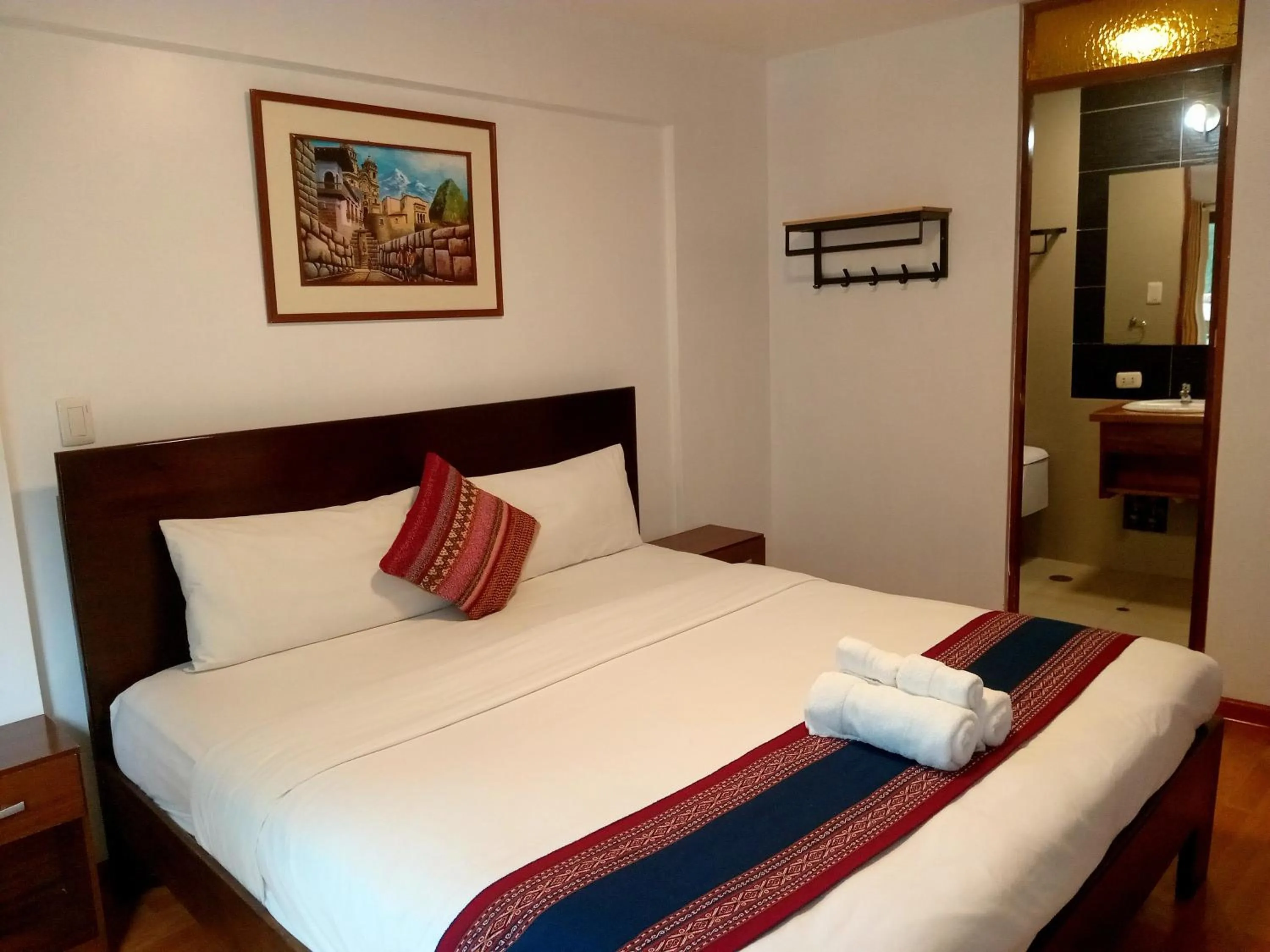 Bed in El Quetzal MachuPicchu