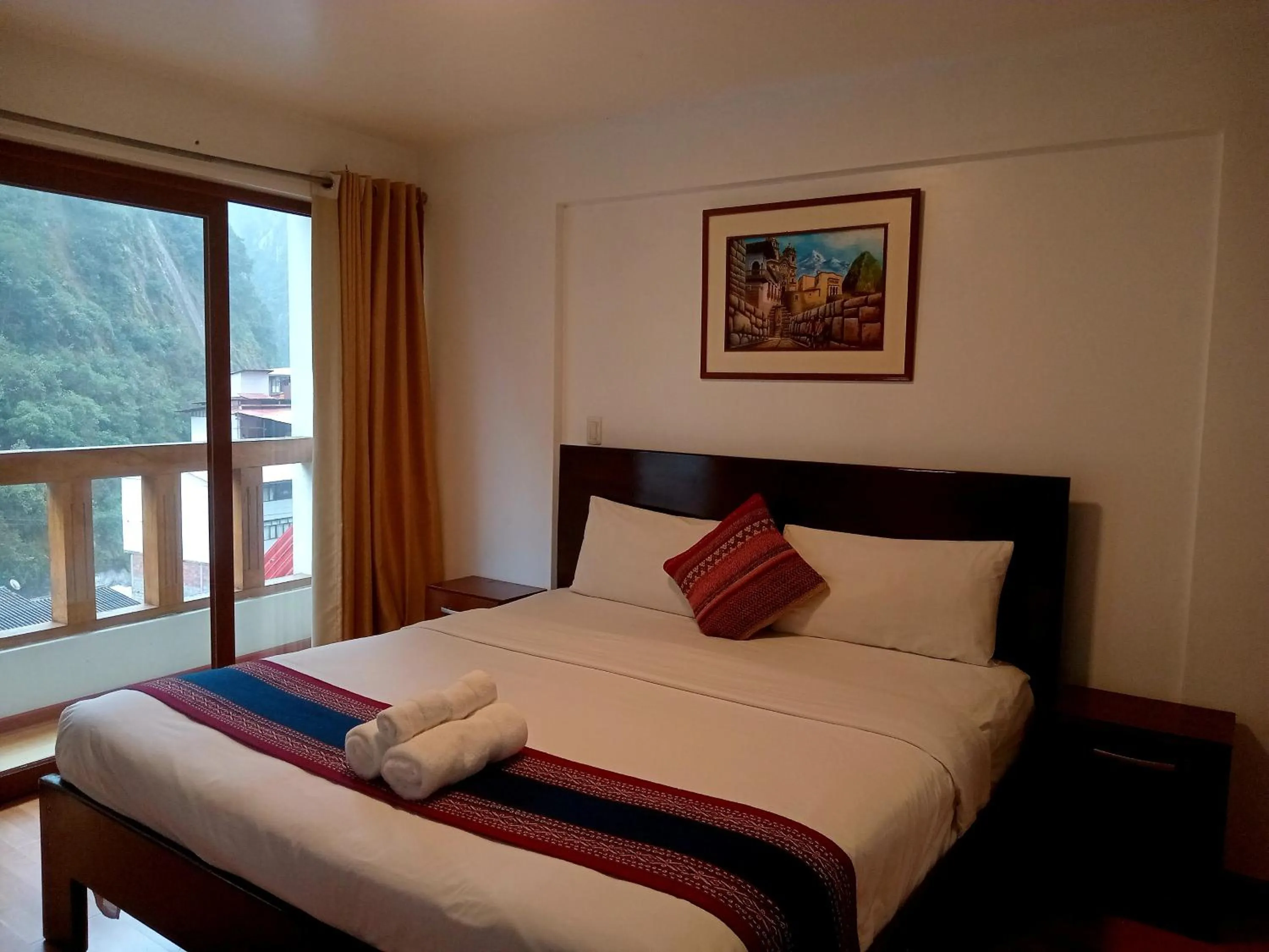 Bed in El Quetzal MachuPicchu