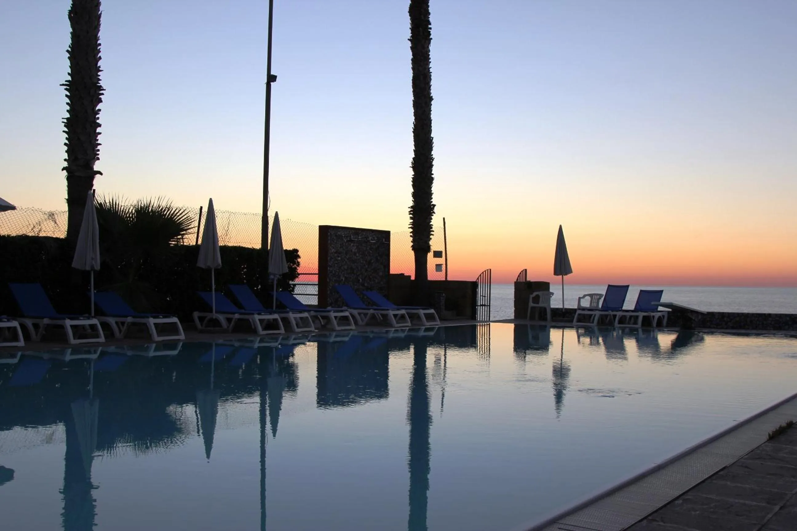Swimming pool in Hotel Za Maria
