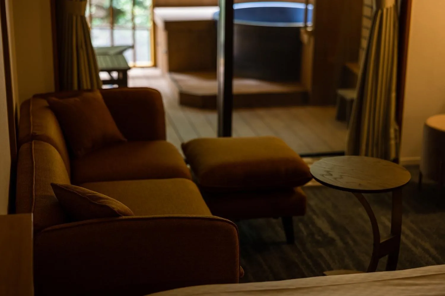 Photo of the whole room, Bed in Sennomori