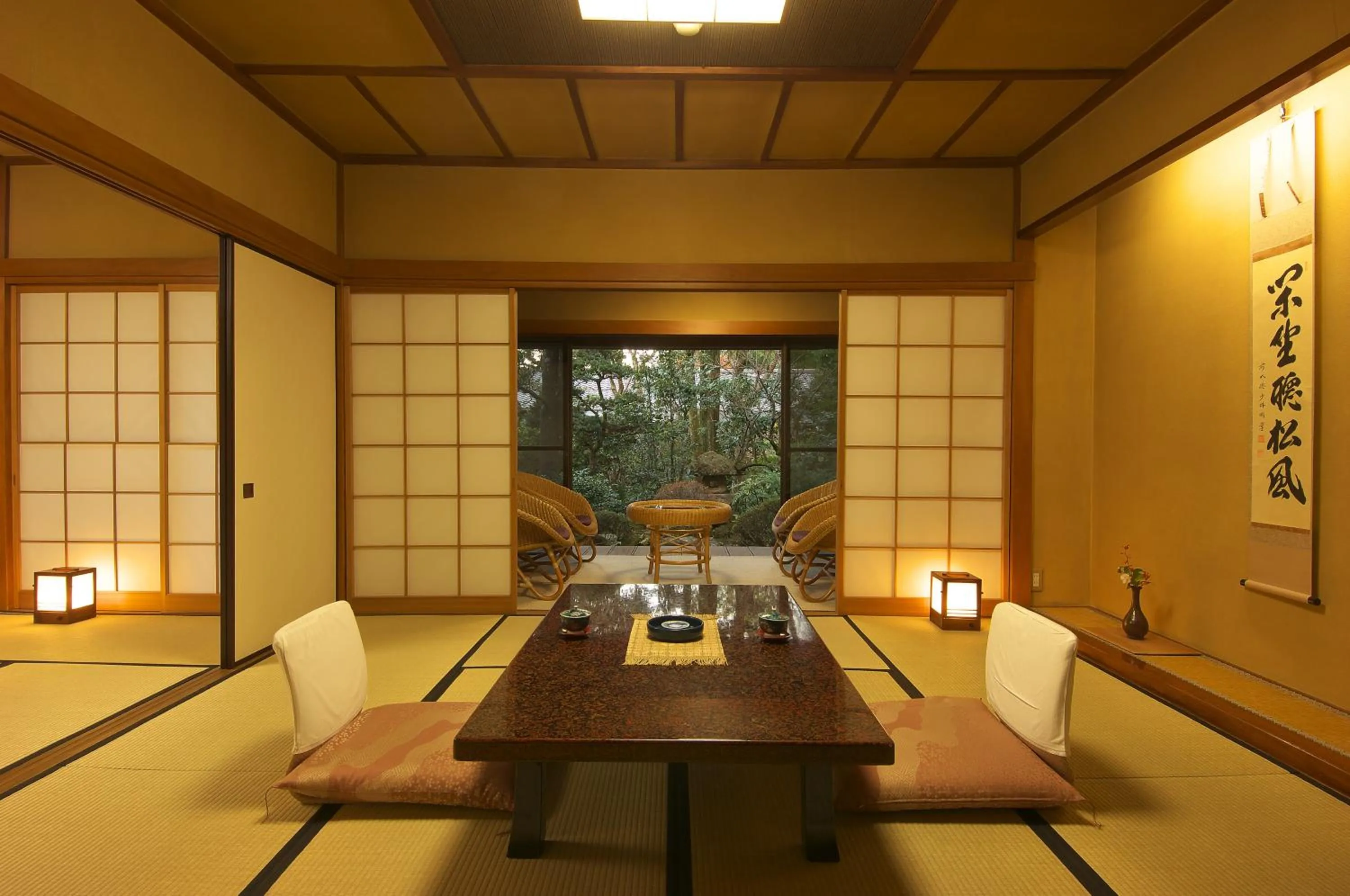 Photo of the whole room in Gyokutei