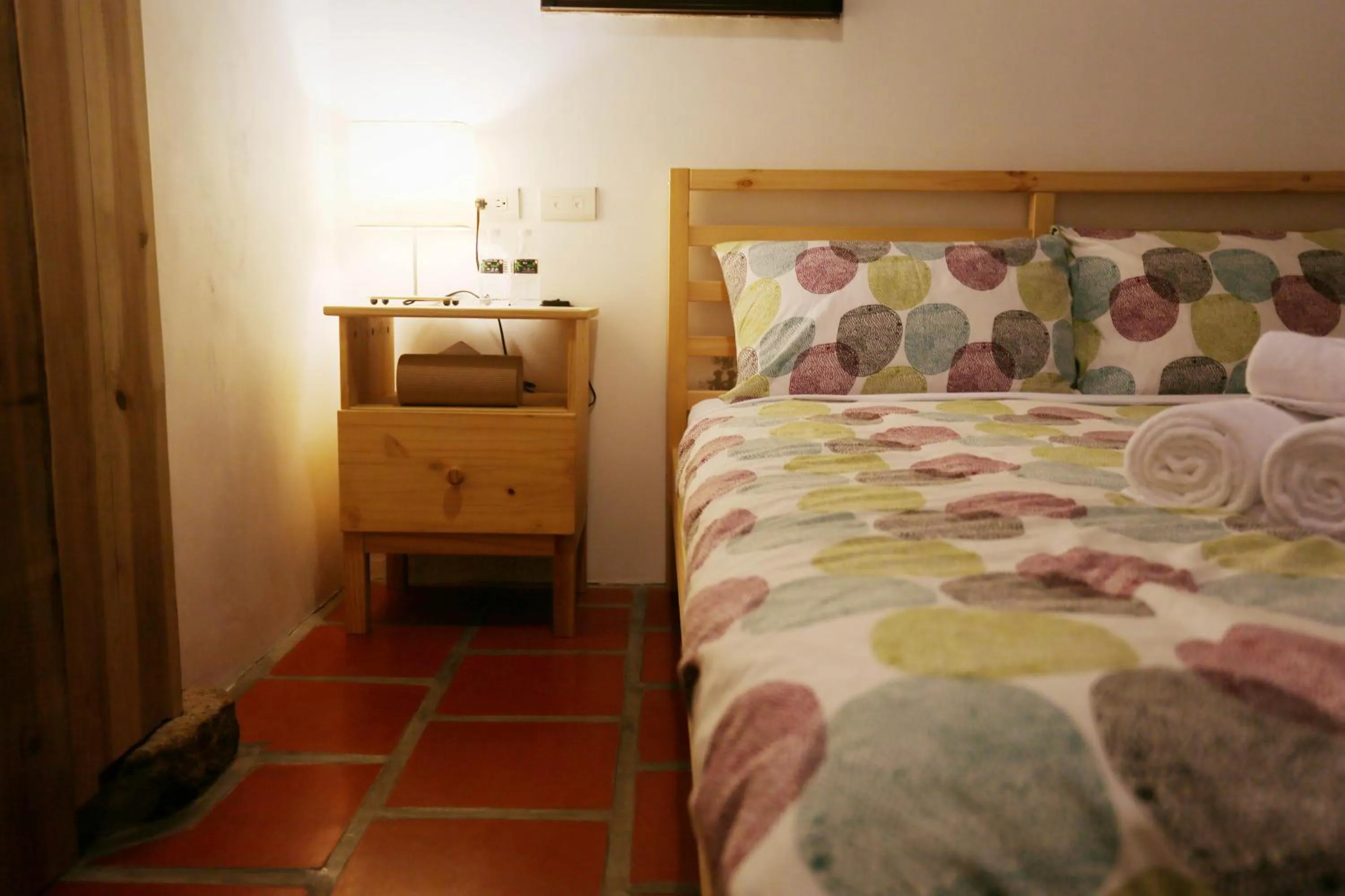 Bed in Kinba Guest House