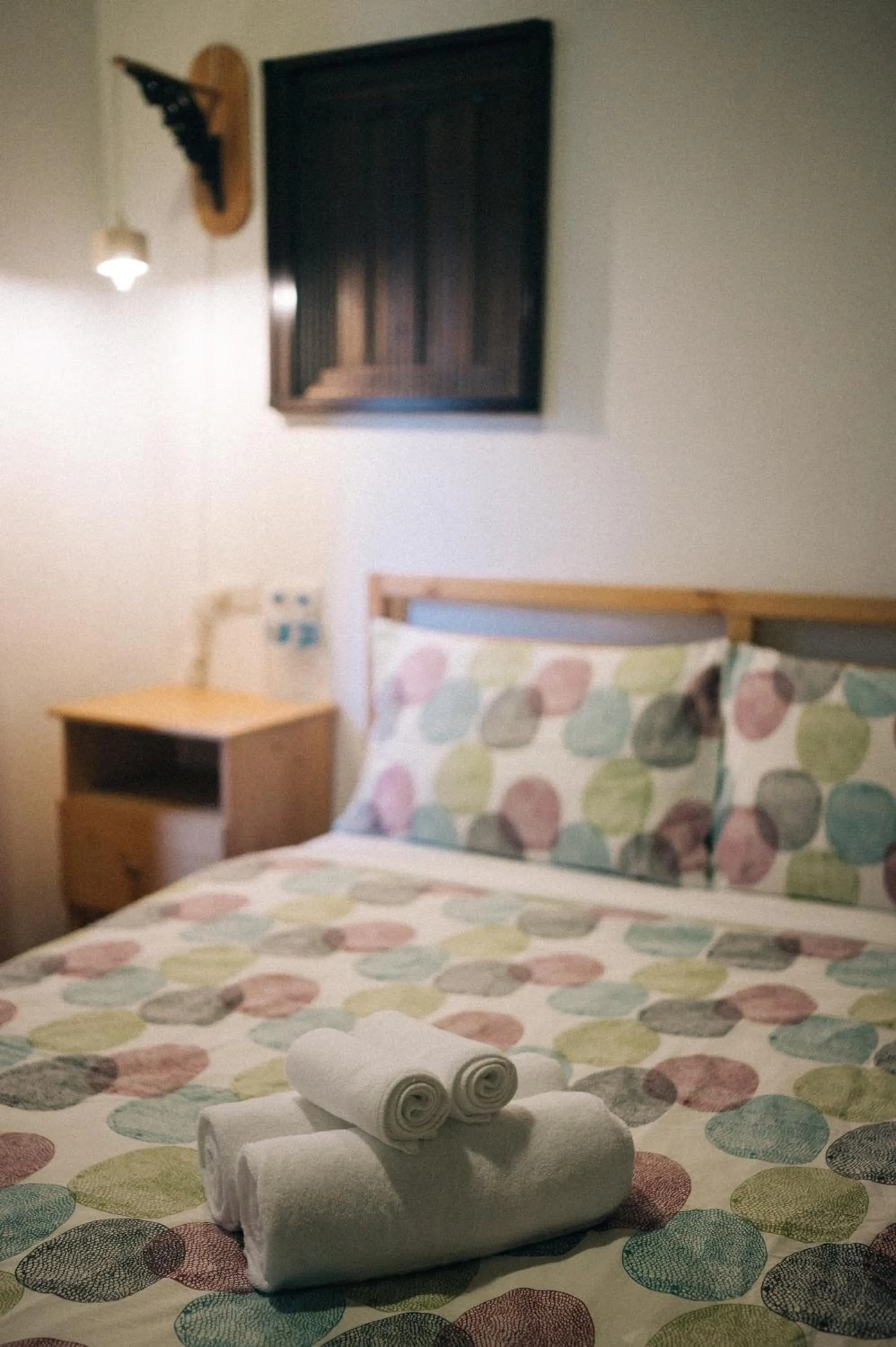 Bed in Kinba Guest House