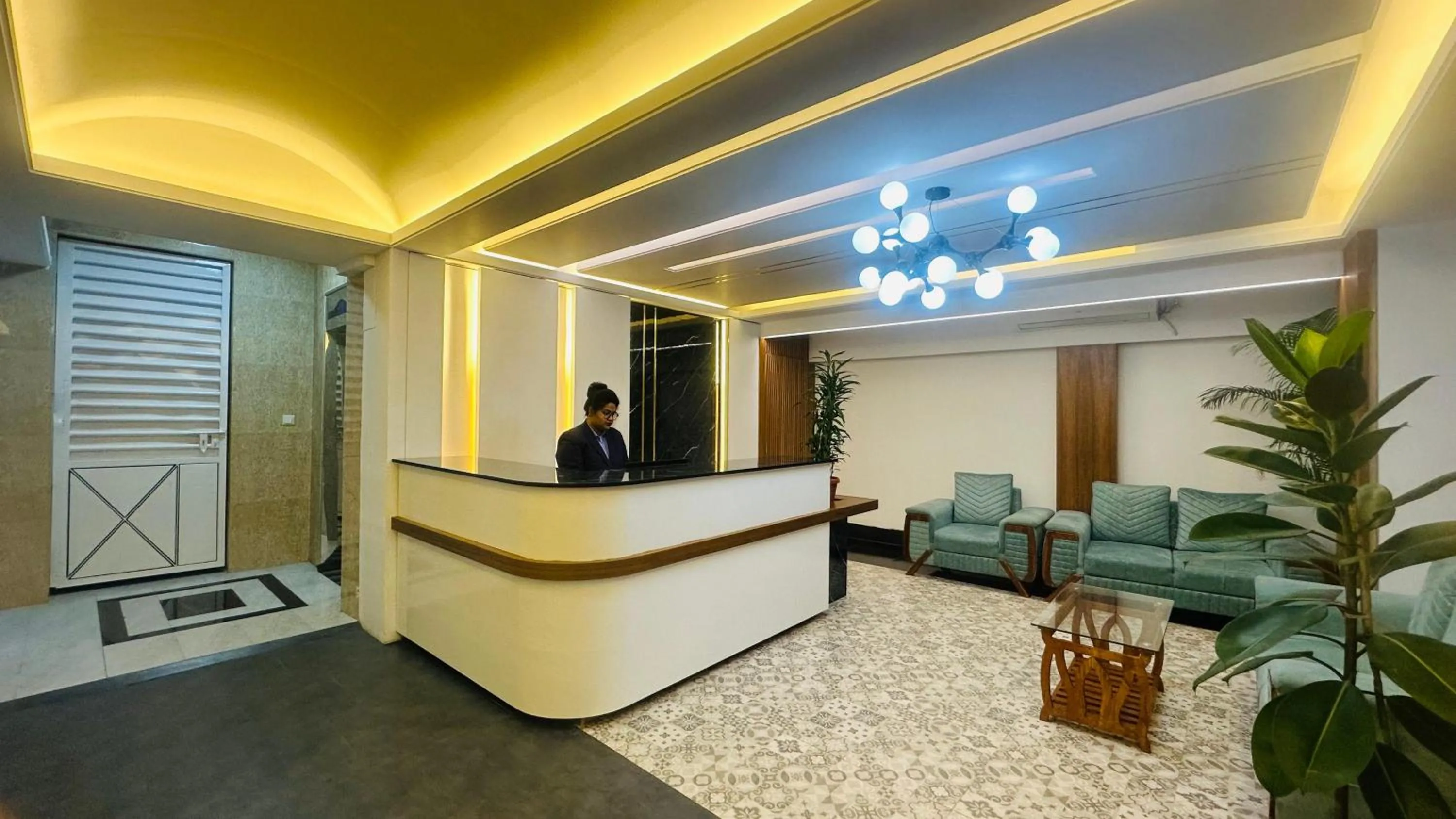 Lobby or reception in Royal Regent Suites Dhaka