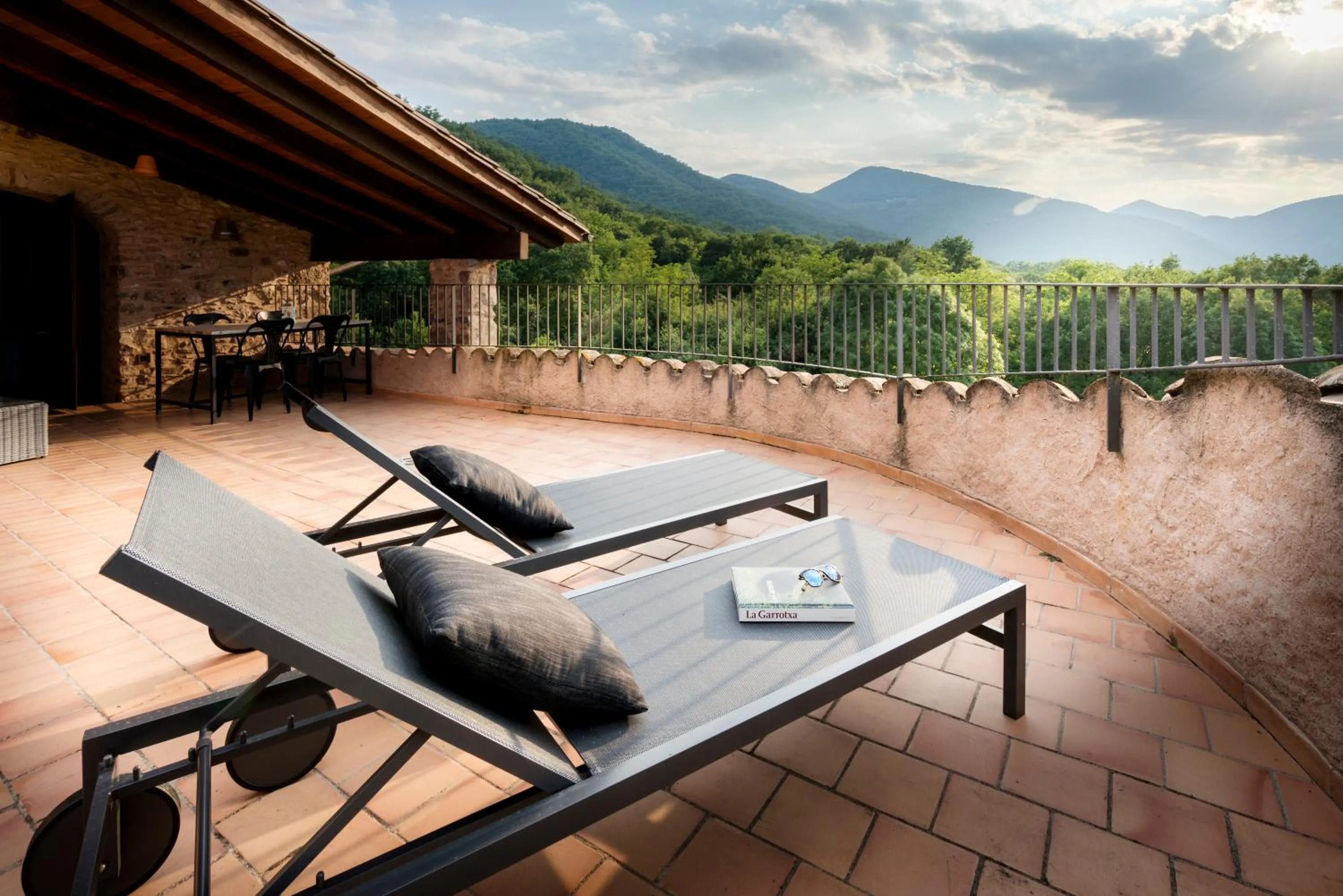 Balcony/Terrace in Hotel Mas la Ferreria