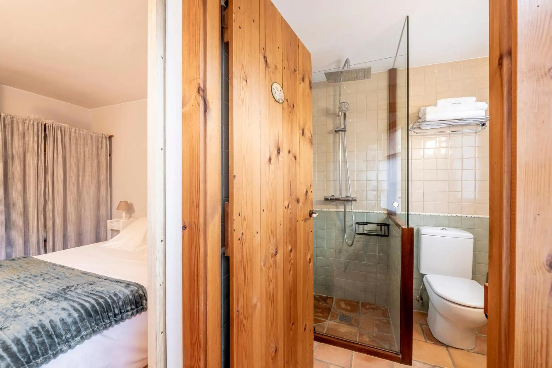 Bed in Hotel Mas la Ferreria