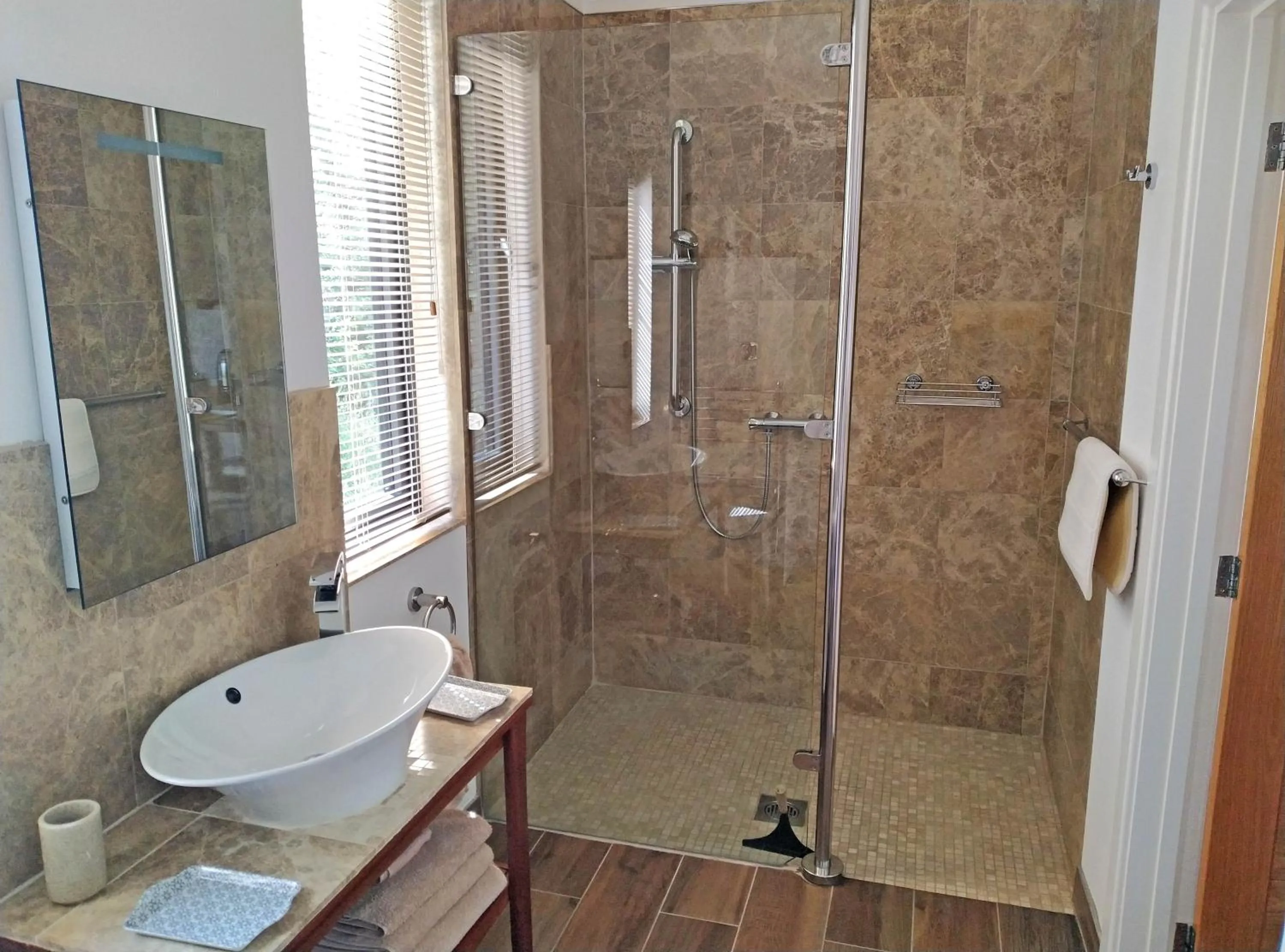 Bathroom in The Gallery Lodges