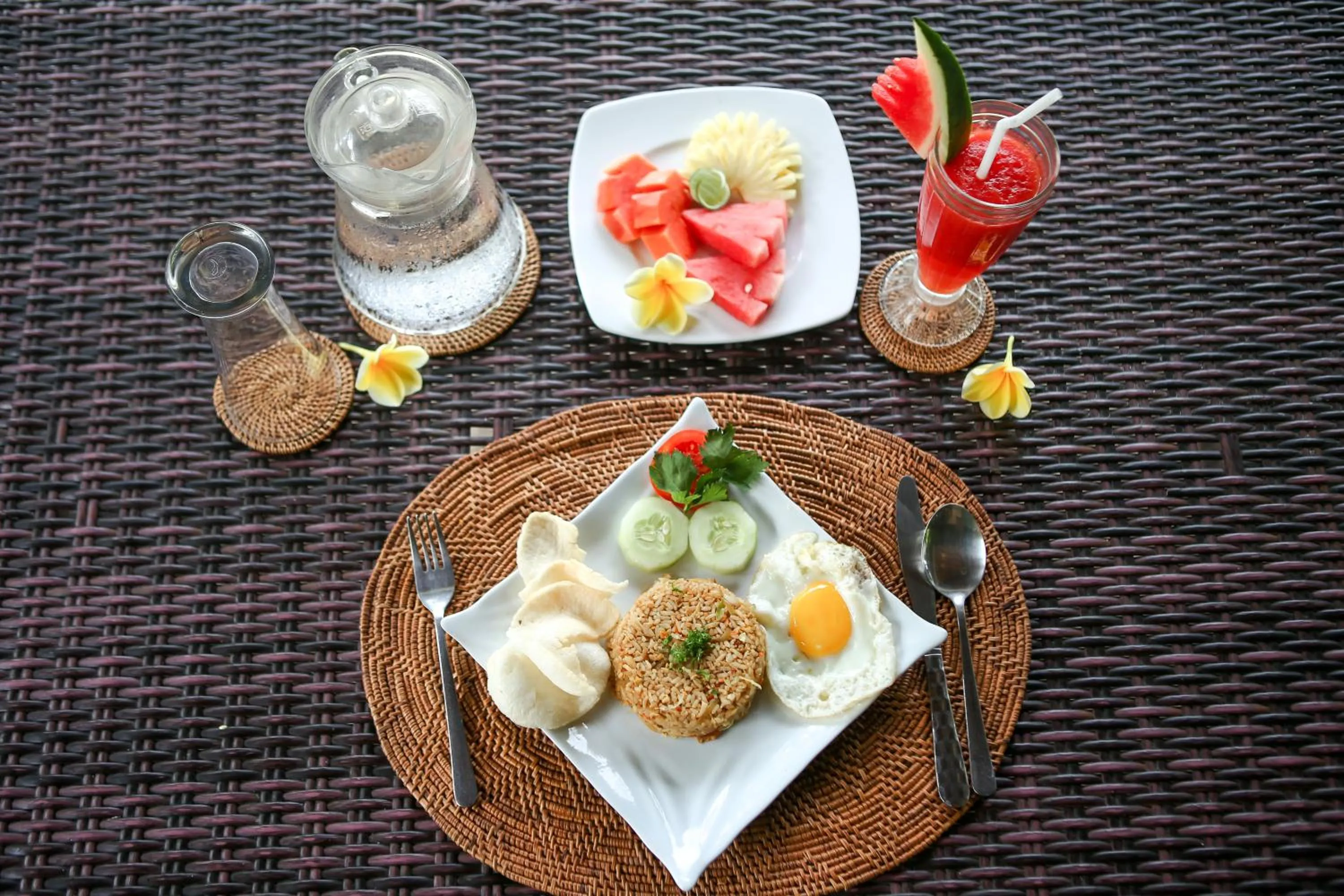 Breakfast in Villa Capung Mas Ubud