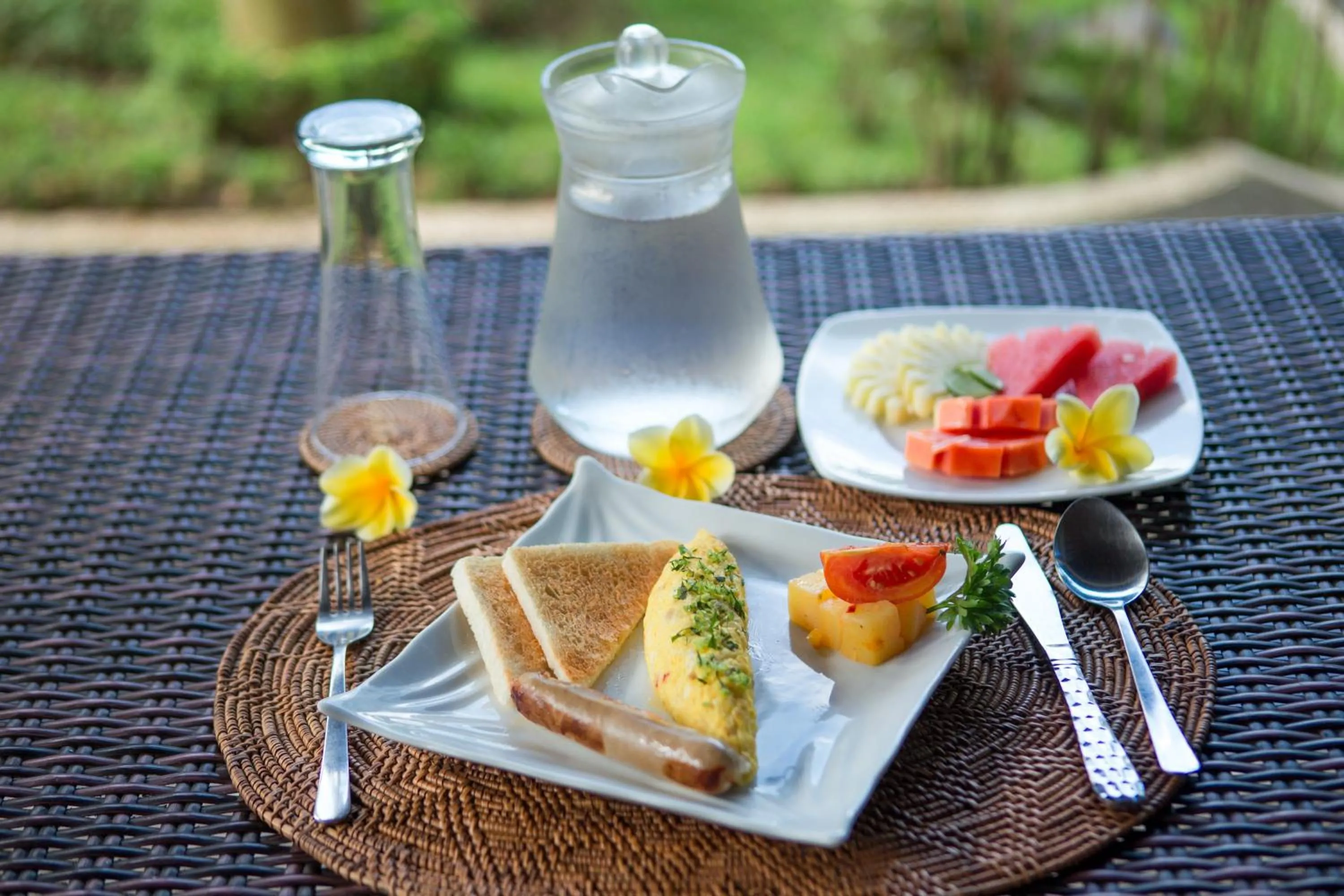 Breakfast in Villa Capung Mas Ubud