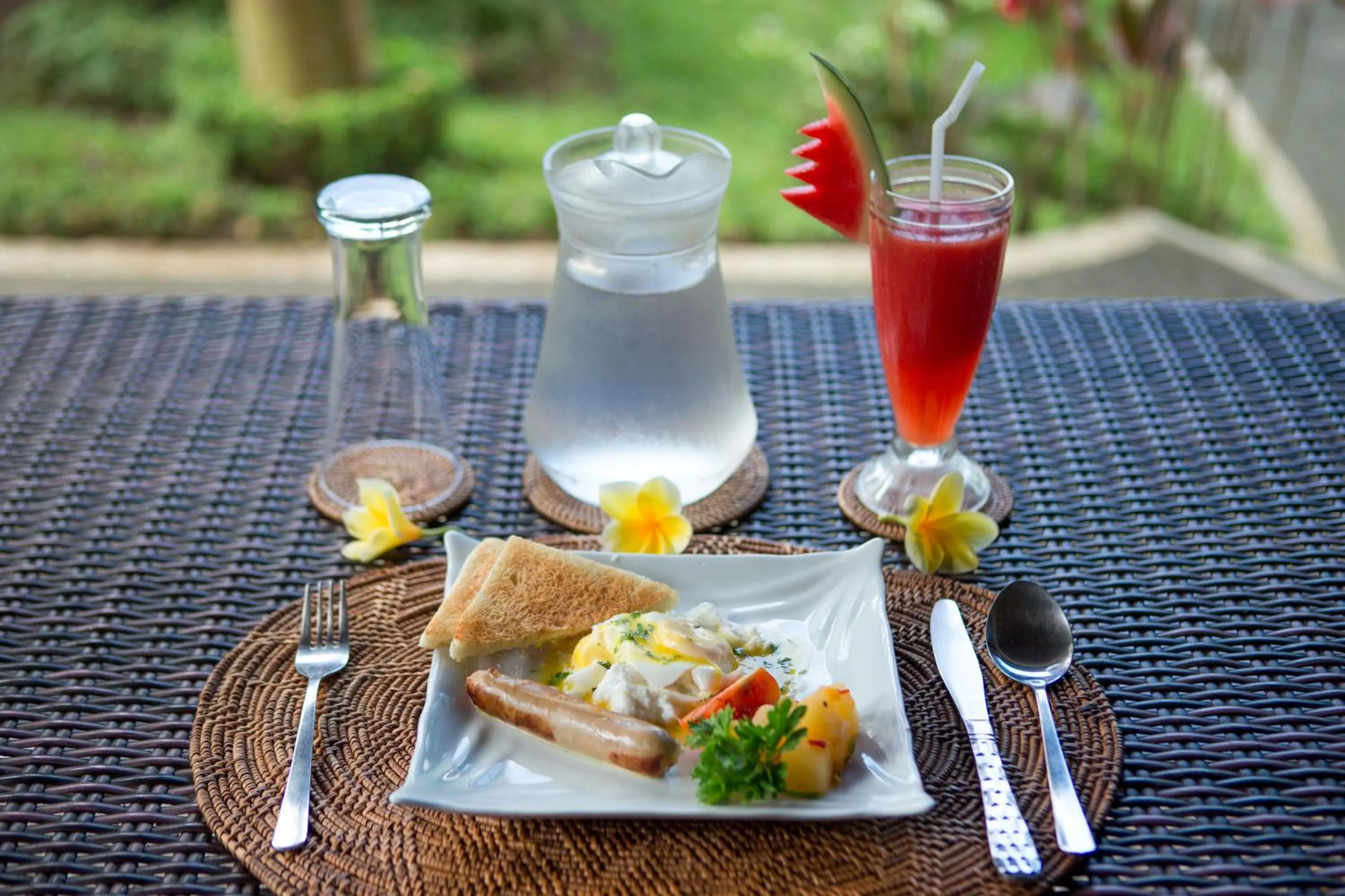 Breakfast in Villa Capung Mas Ubud