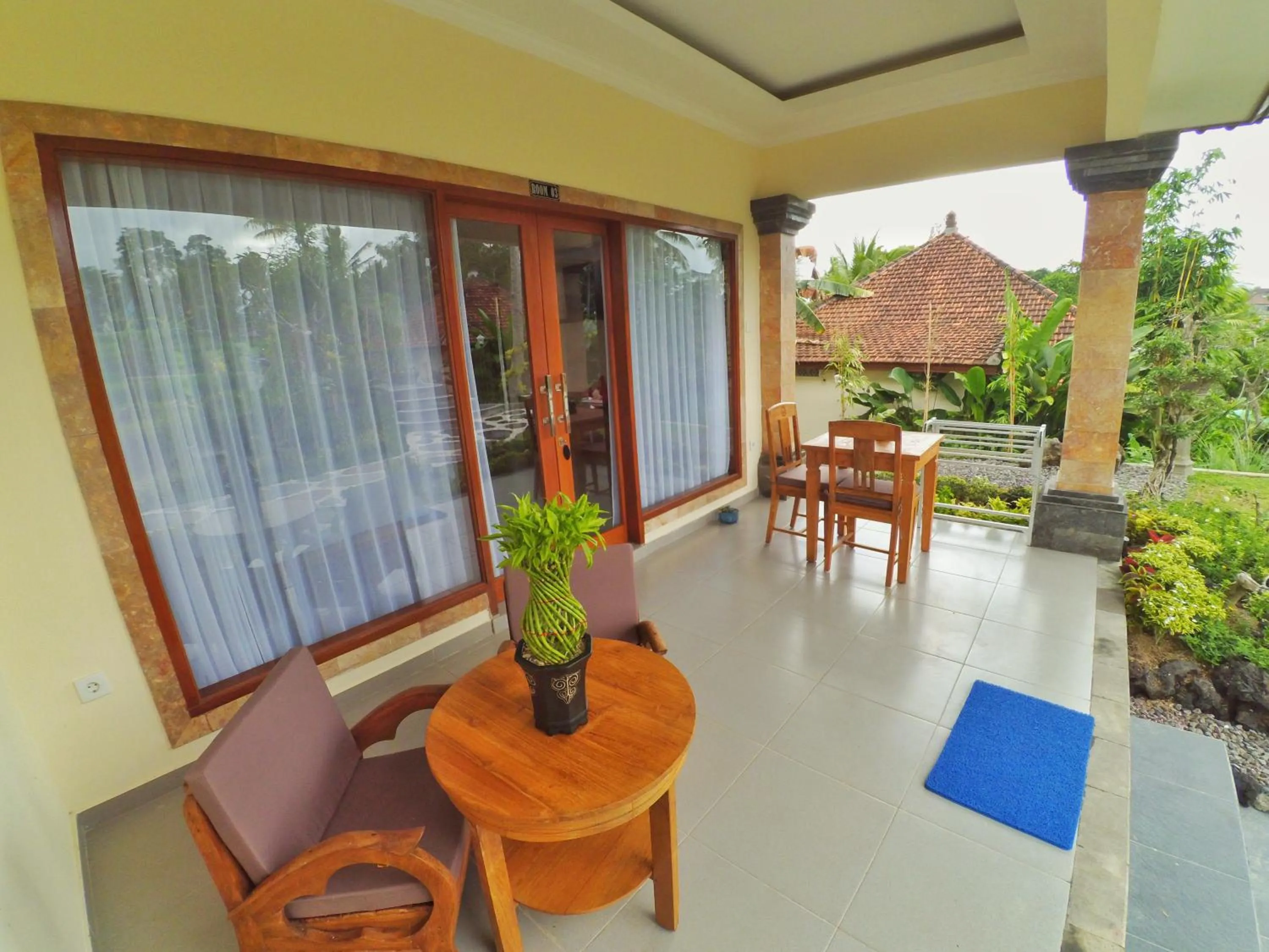 Balcony/Terrace in Villa Capung Mas Ubud
