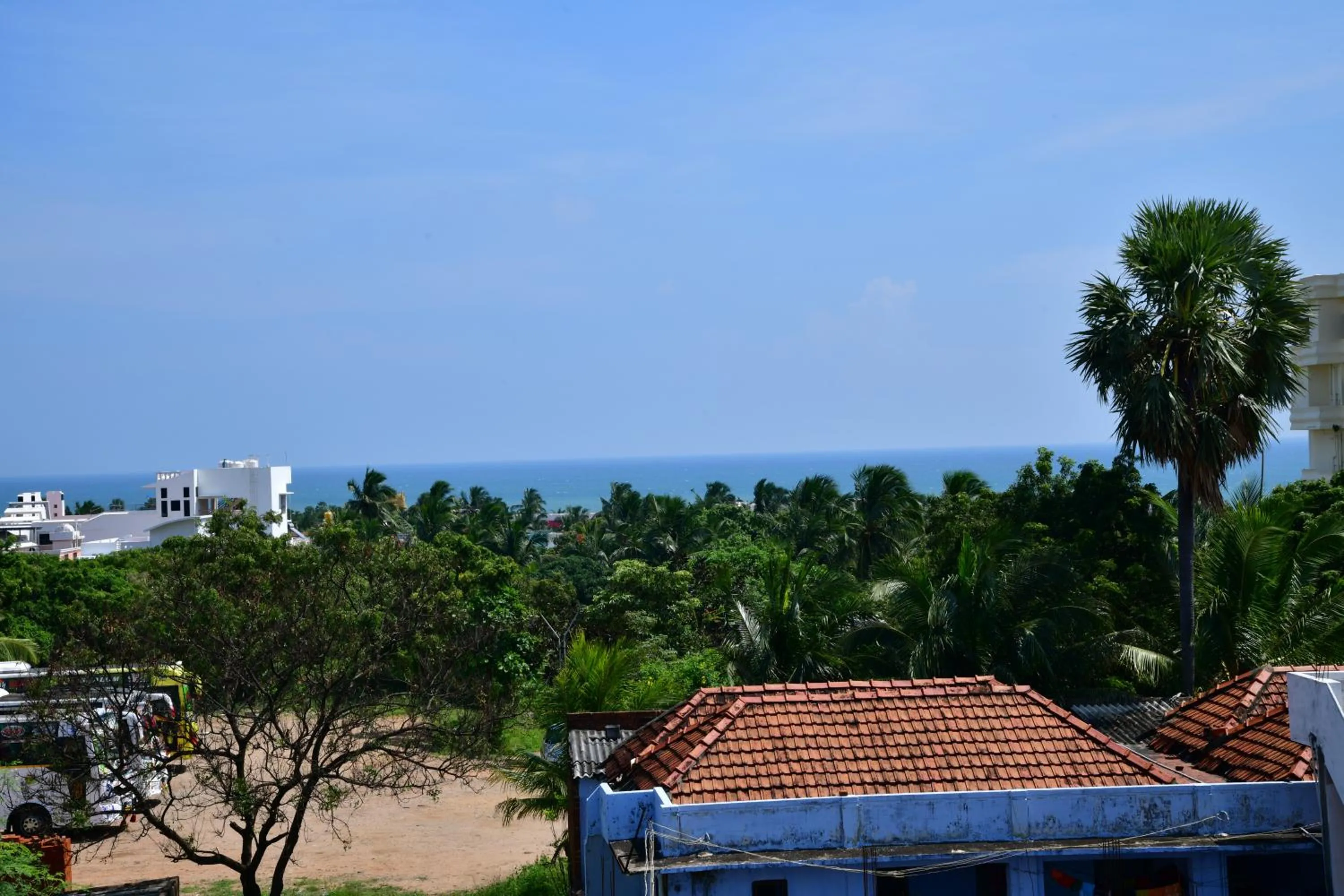 Sea view in Hotel Ganesh Lodge