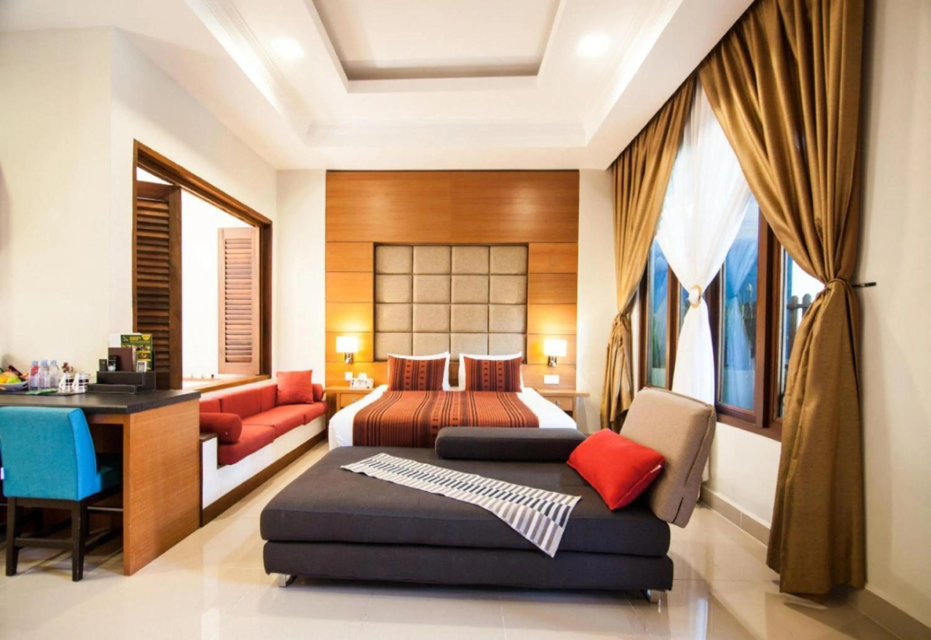 Photo of the whole room, Bed in Sunday Telaga Terrace Boutique Resort