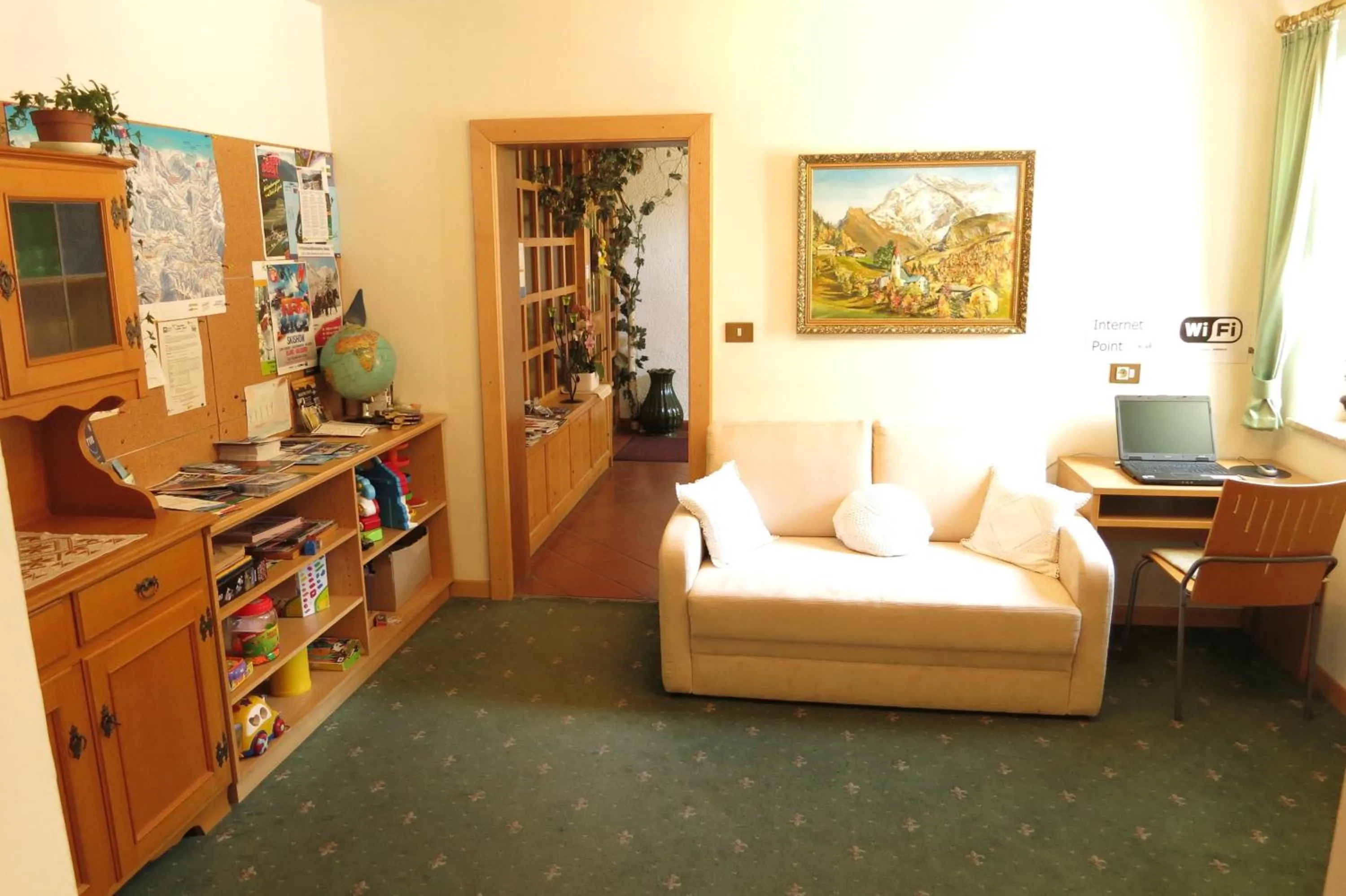 Seating area in Apartments Residence Montana